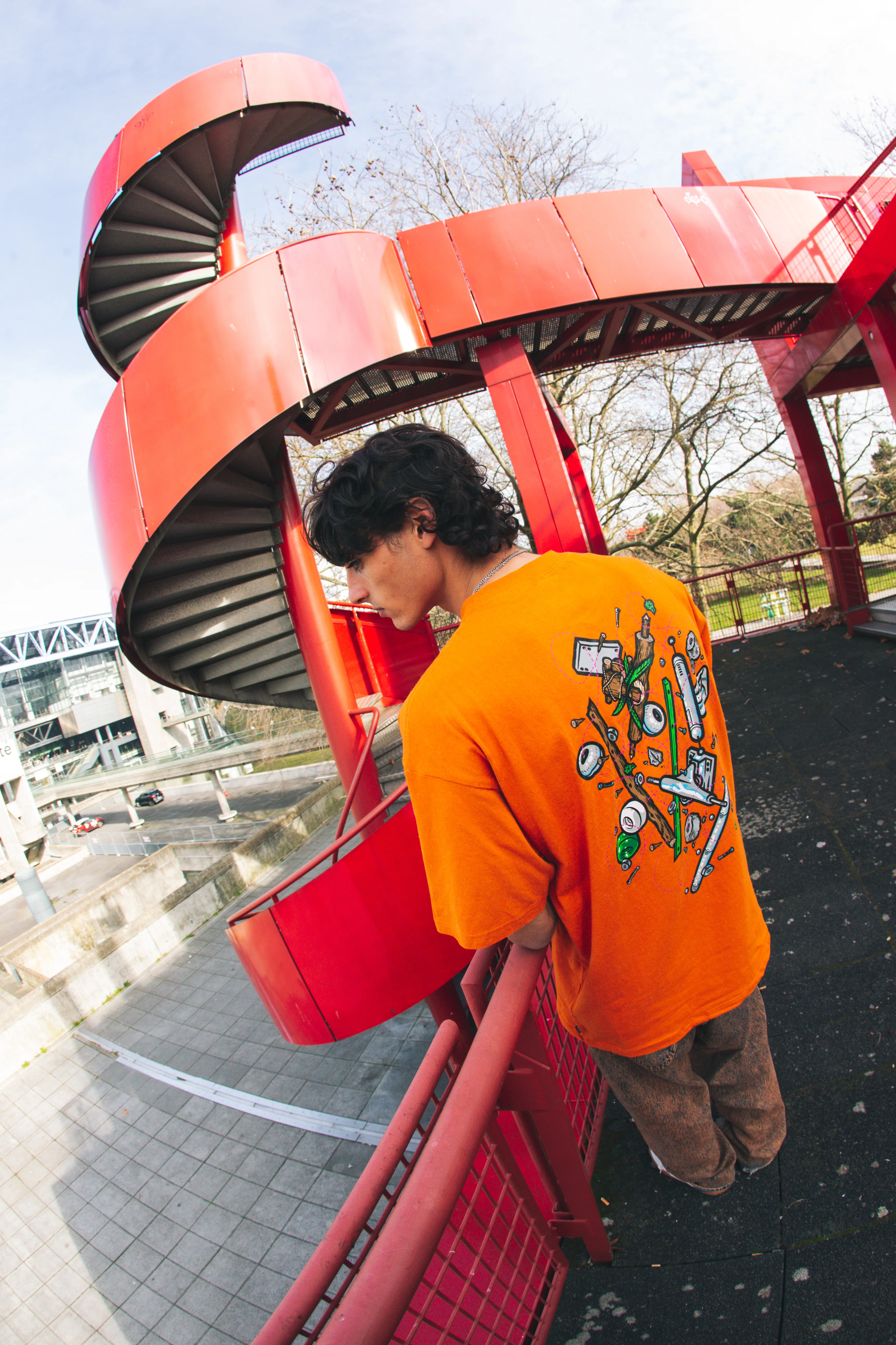 Todd Bratrud 1 T-shirt - SAFFRON - Image 2