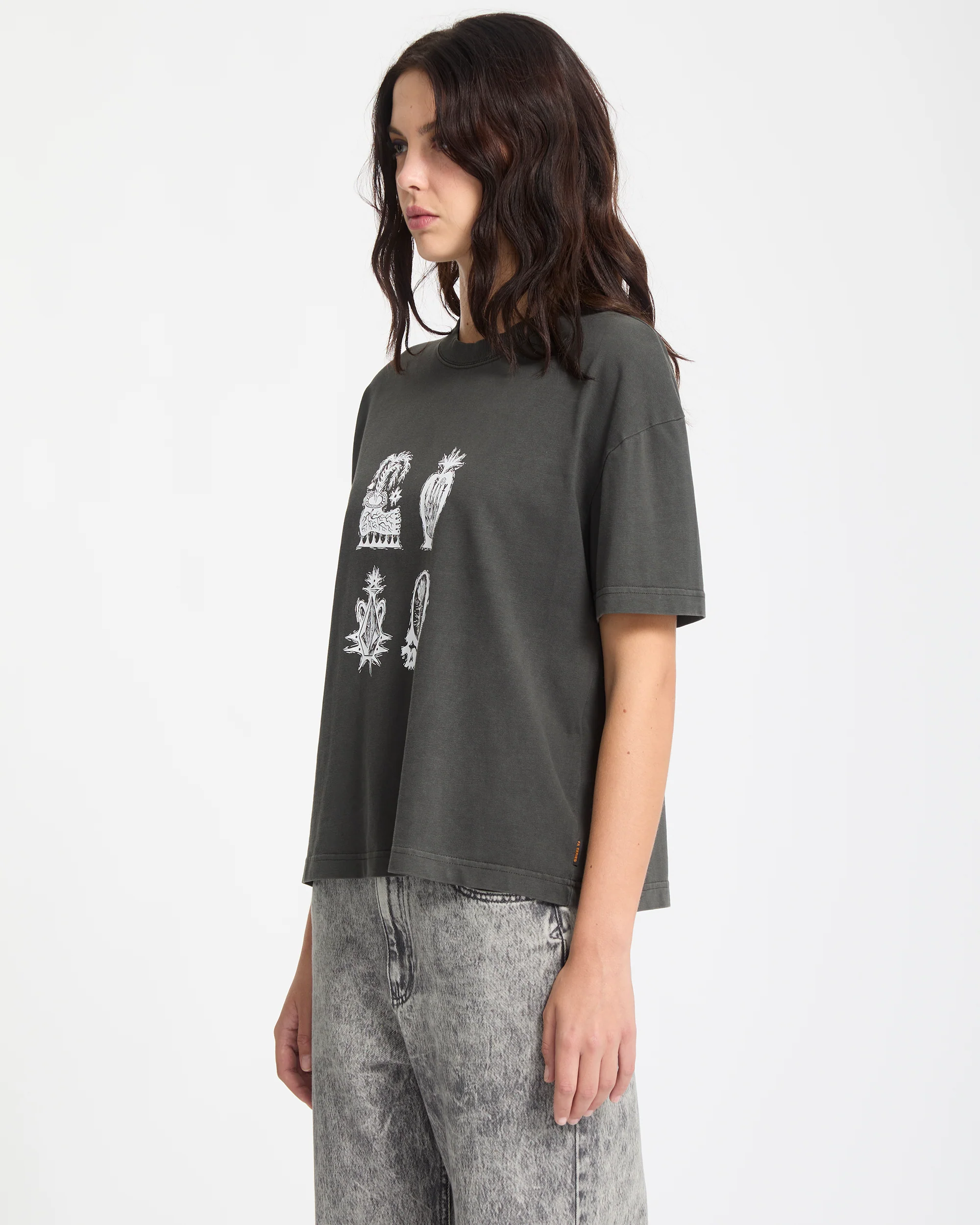 Vaderetro 1 T-Shirt - Vintage Black - Image 7