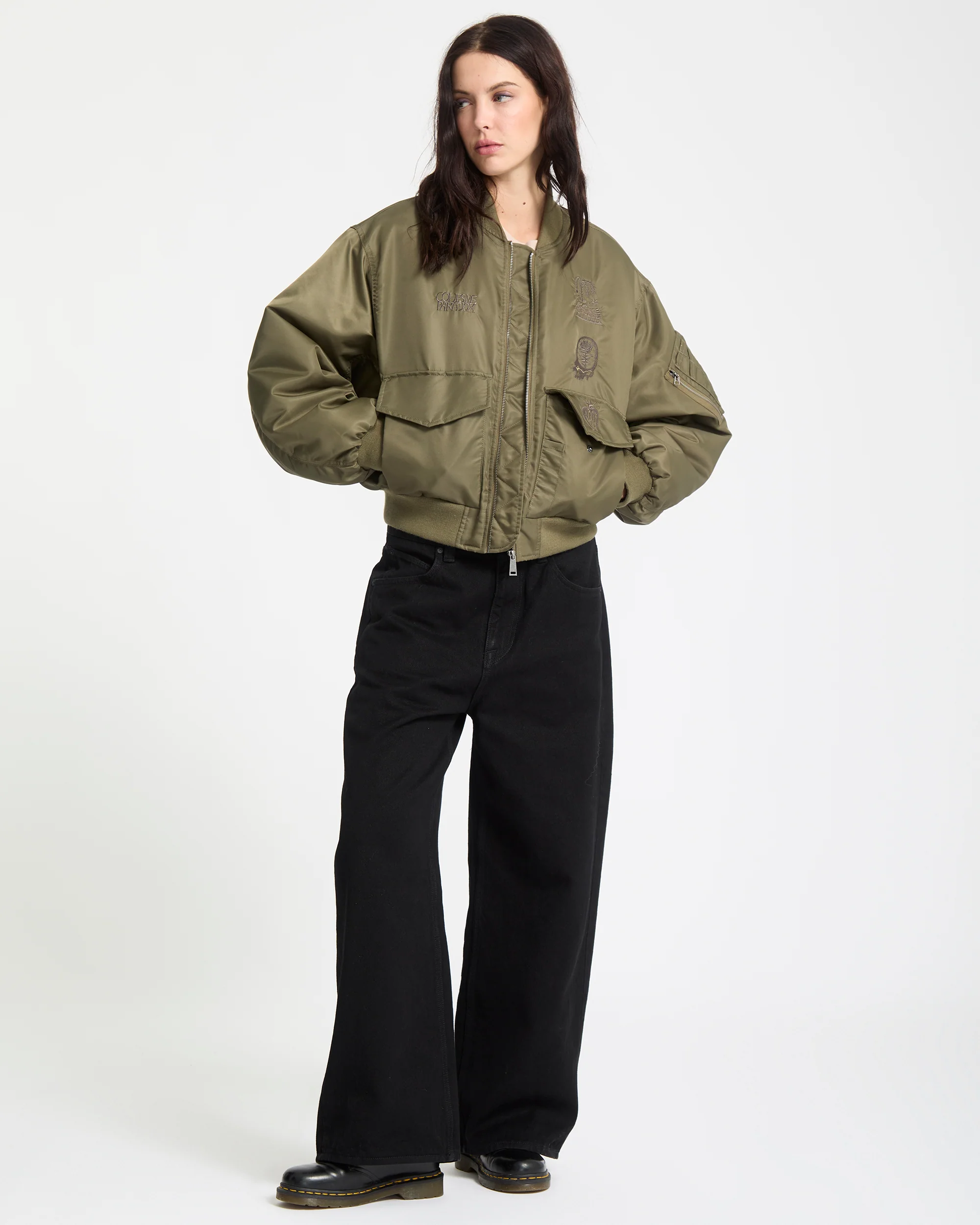 Vaderetro Bomber Jacket - Wintermoss - Image 10