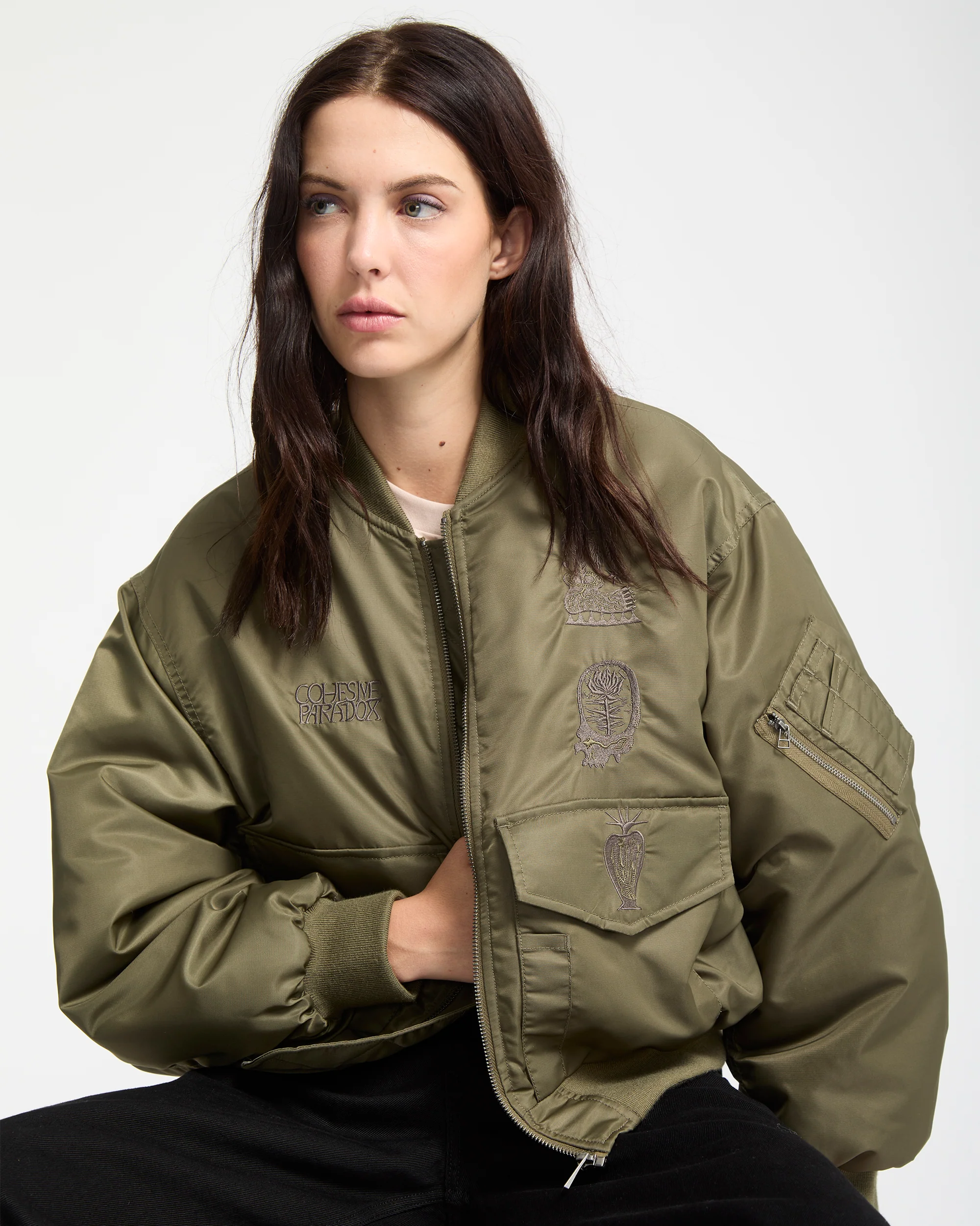 Vaderetro Bomber Jacket - Wintermoss - Image 12