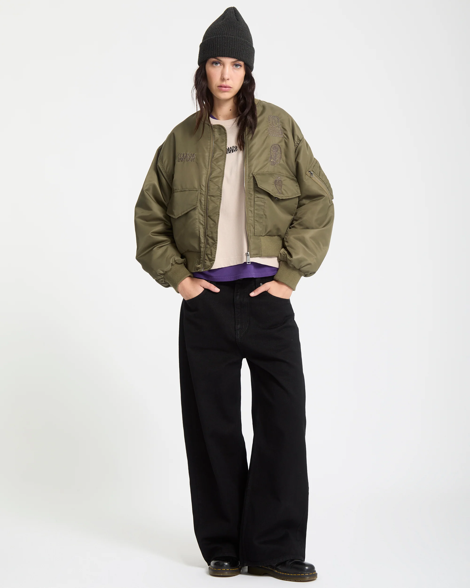 Vaderetro Bomber Jacket - Wintermoss - Image 13