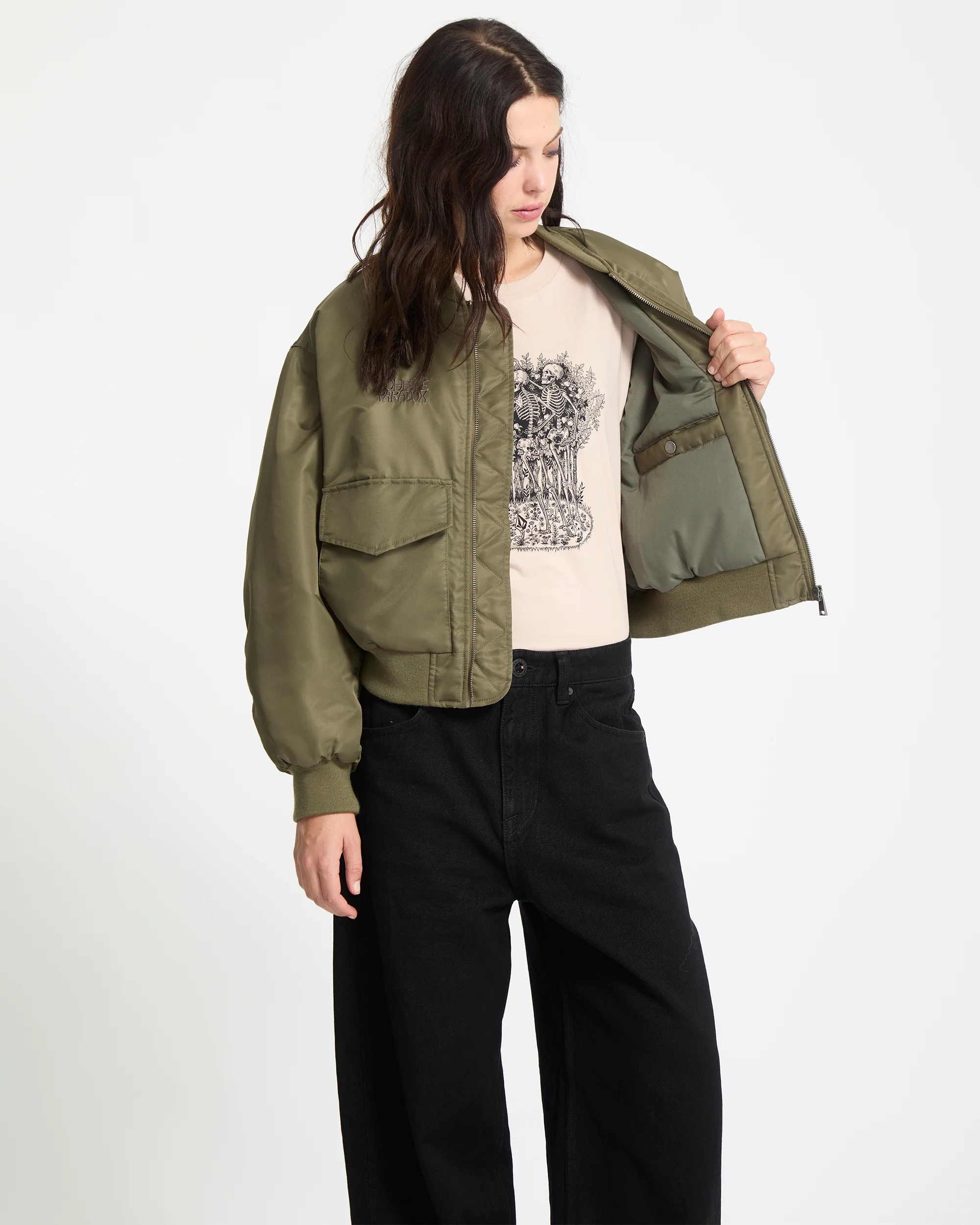 Vaderetro Bomber Jacket - Wintermoss - Image 6