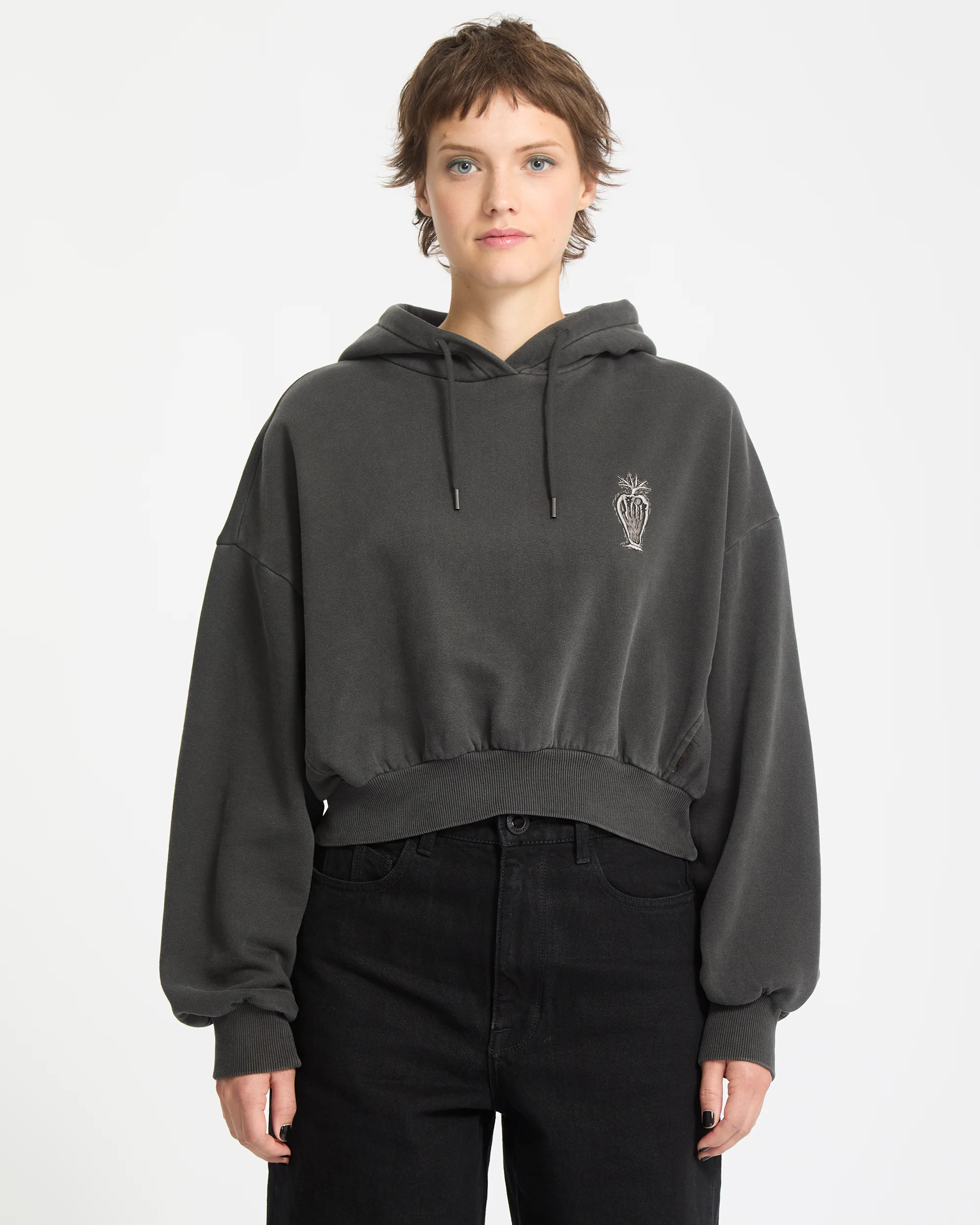 Vaderetro Hoodie - Vintage Black