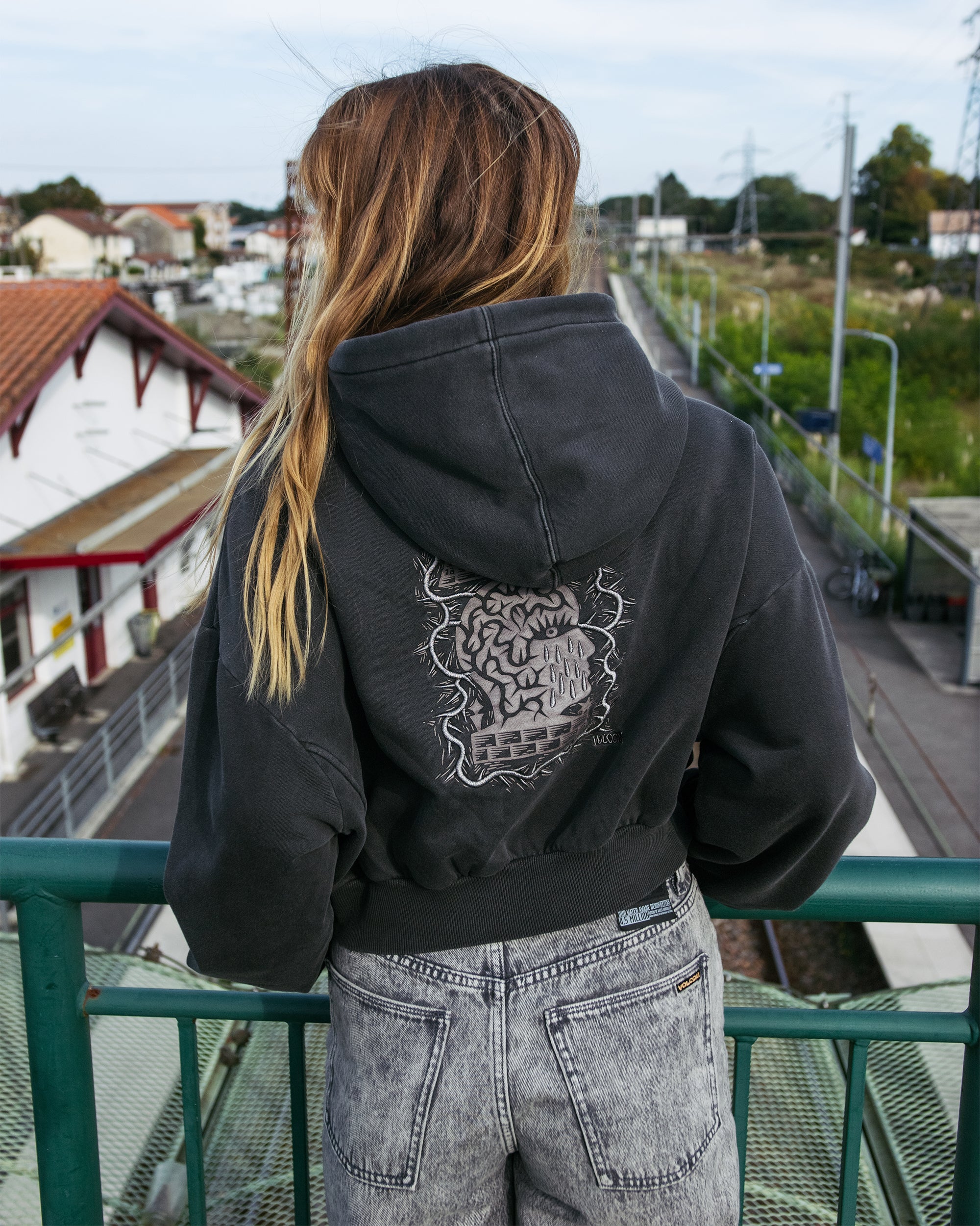 Vaderetro Hoodie - Vintage Black - Image 4