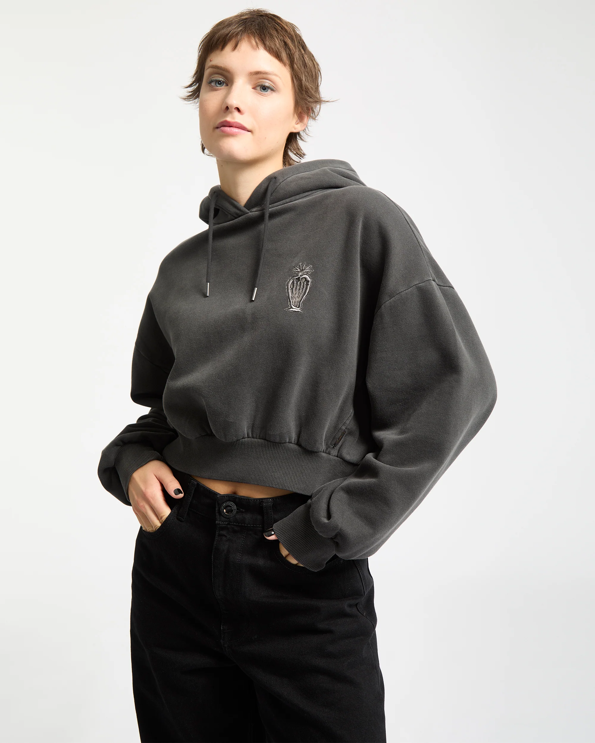Vaderetro Hoodie - Vintage Black - Image 7