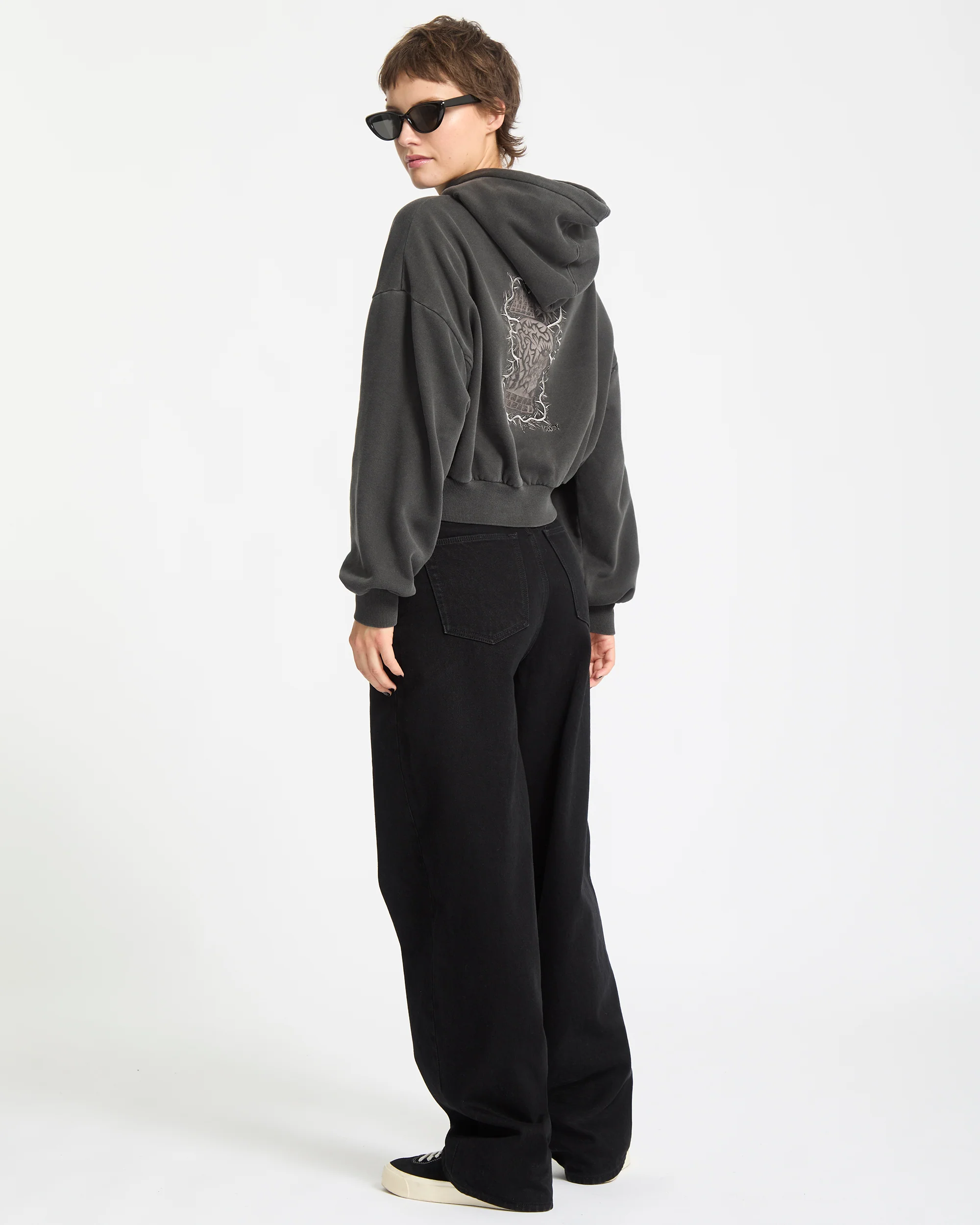Vaderetro Hoodie - Vintage Black - Image 9