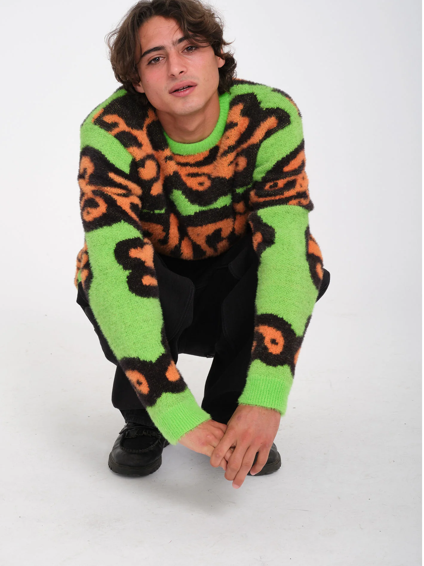 Zephyr Sweater - Electric Green - Image 5