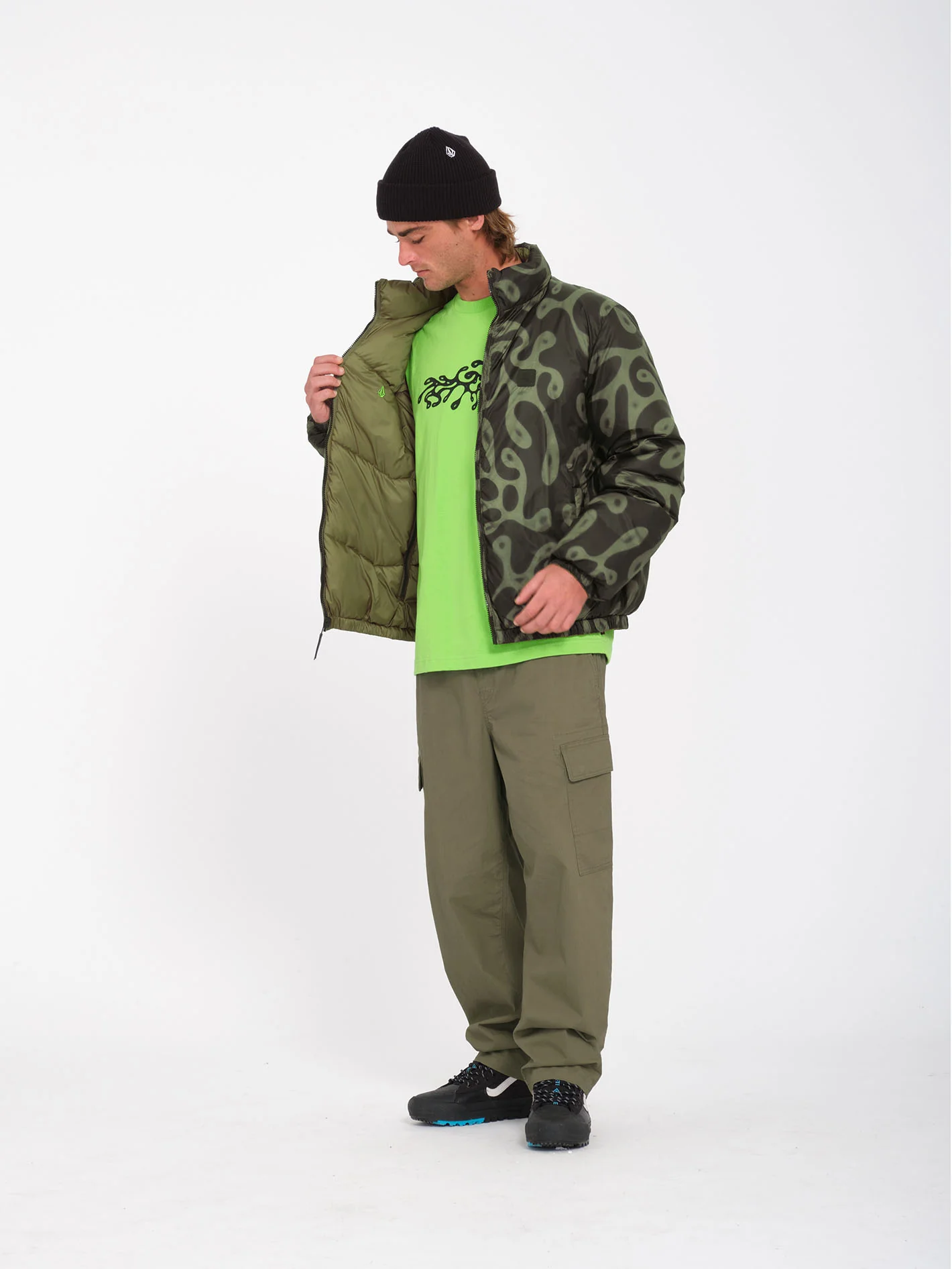 Zephyr Wallstone Jacket (Reversible) - Wintermoss - Image 13