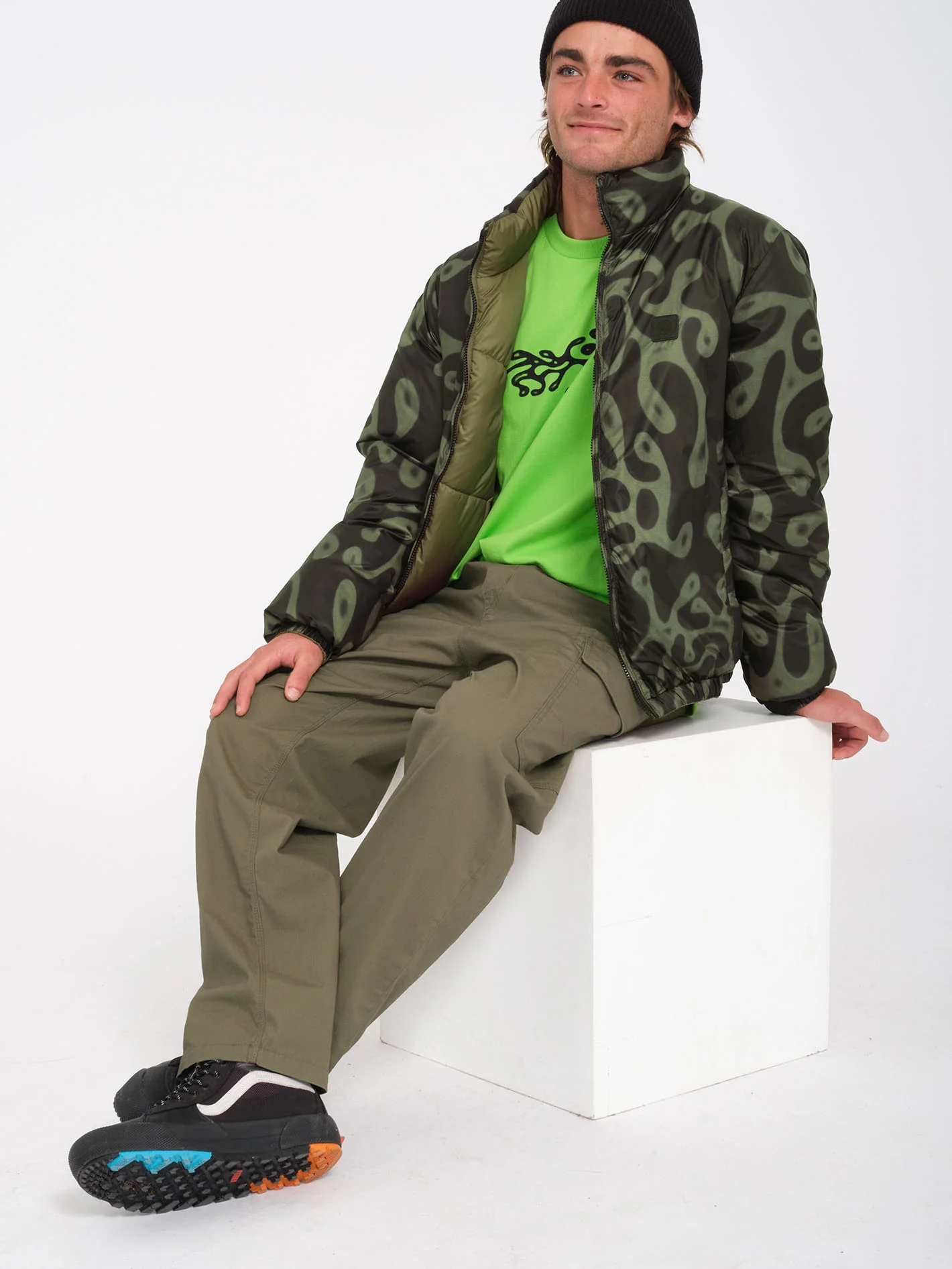 Zephyr Wallstone Jacket (Reversible) - Wintermoss - Image 14