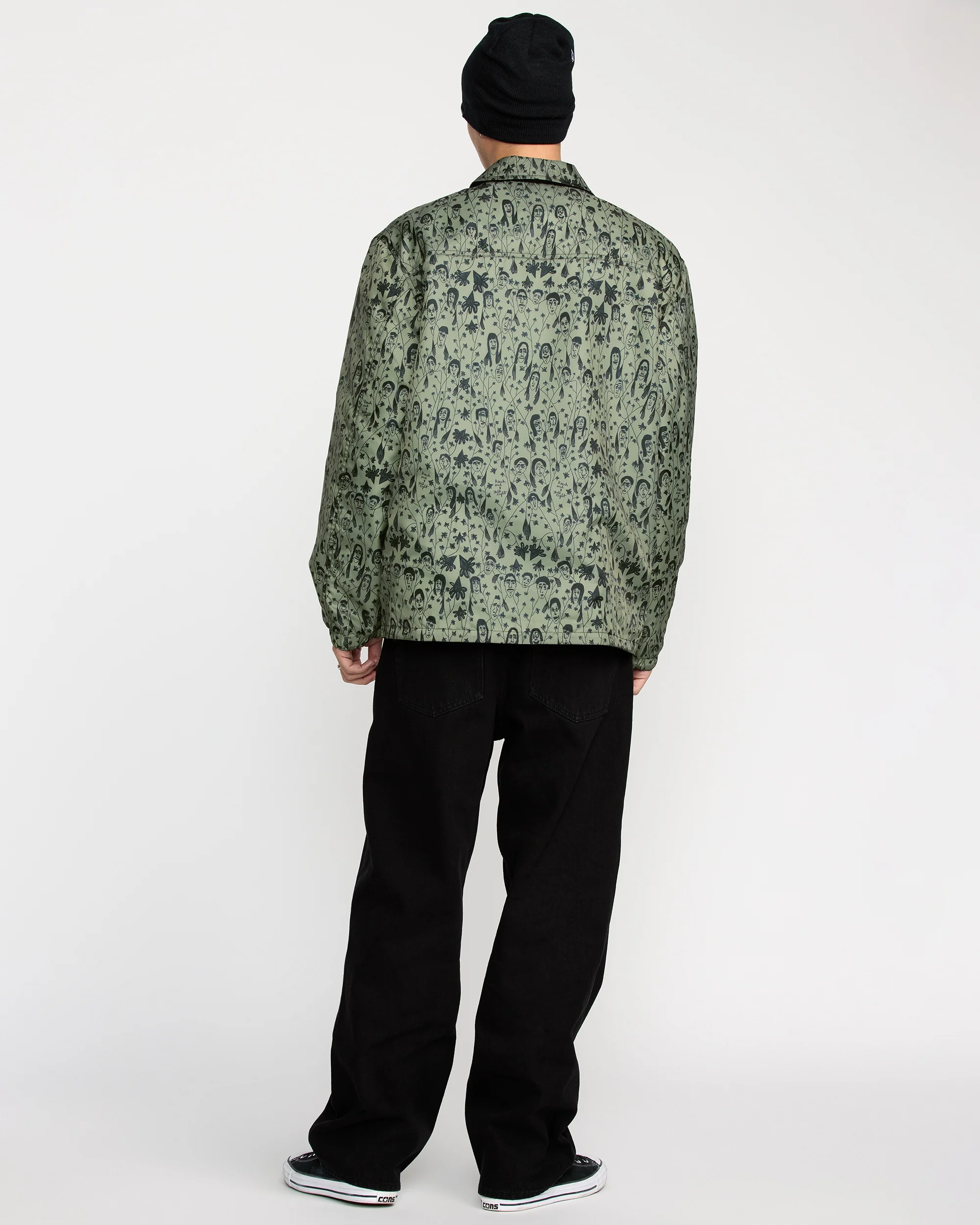Fakie Reversible Jacket - Black - Image 10