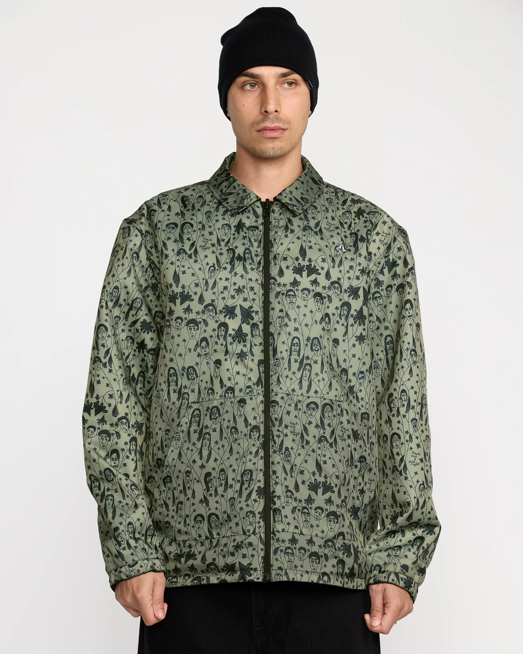Fakie Reversible Jacket - Black - Image 3