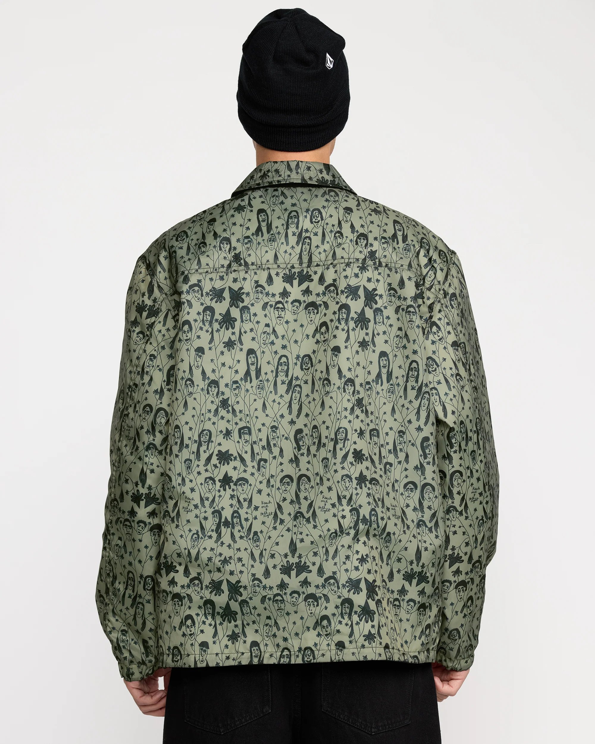 Fakie Reversible Jacket - Black - Image 4