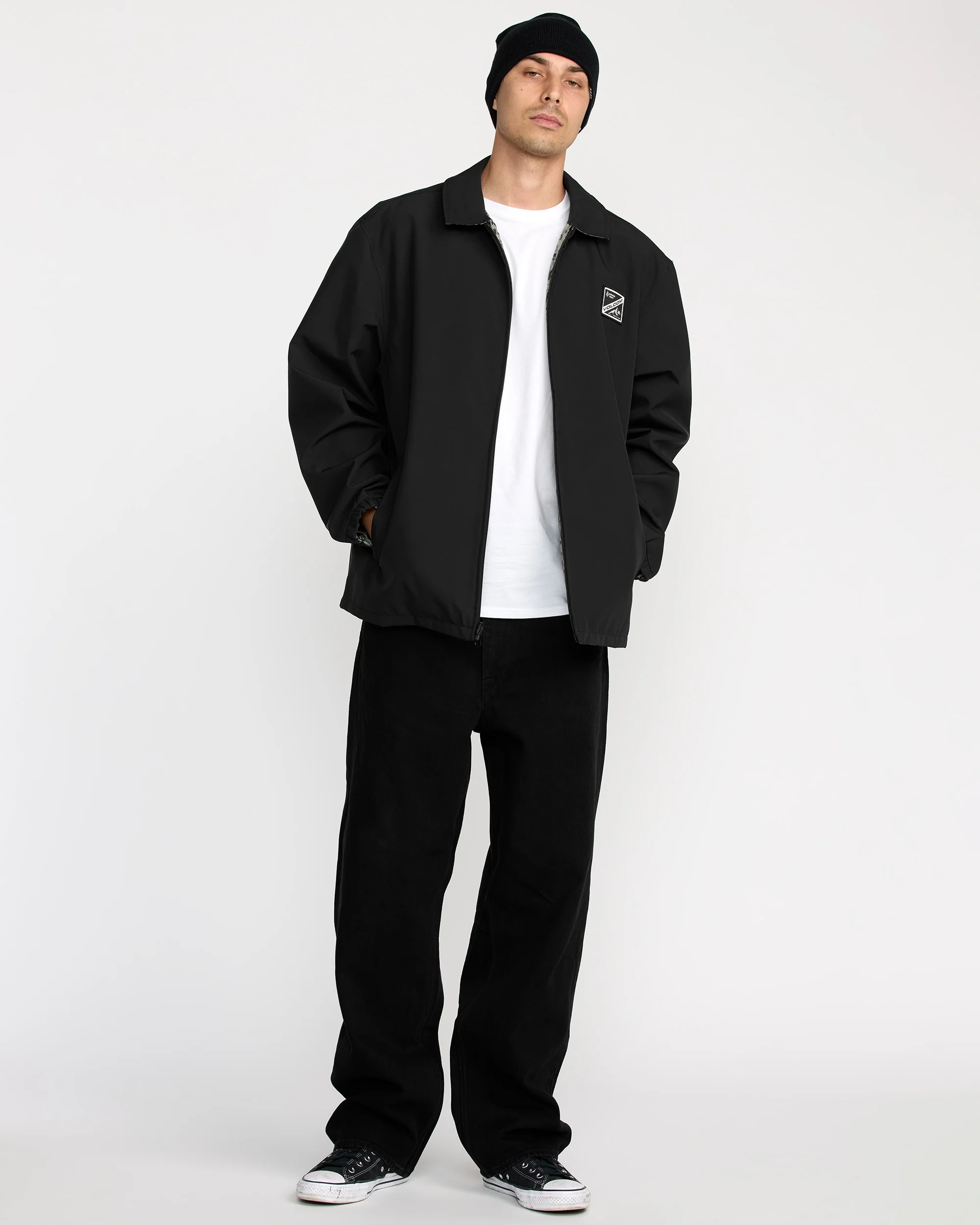 Fakie Reversible Jacket - Black - Image 5