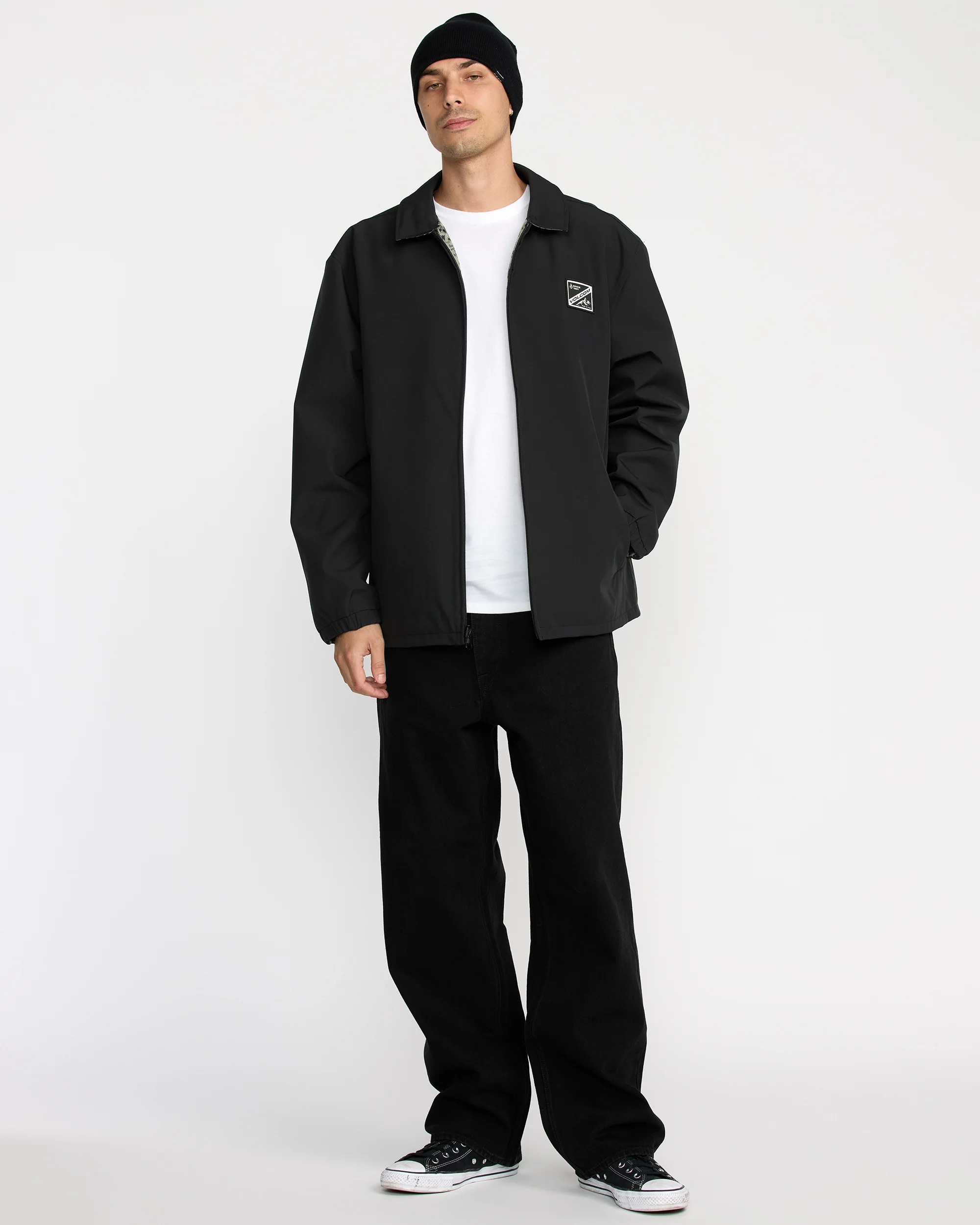 Fakie Reversible Jacket - Black - Image 6