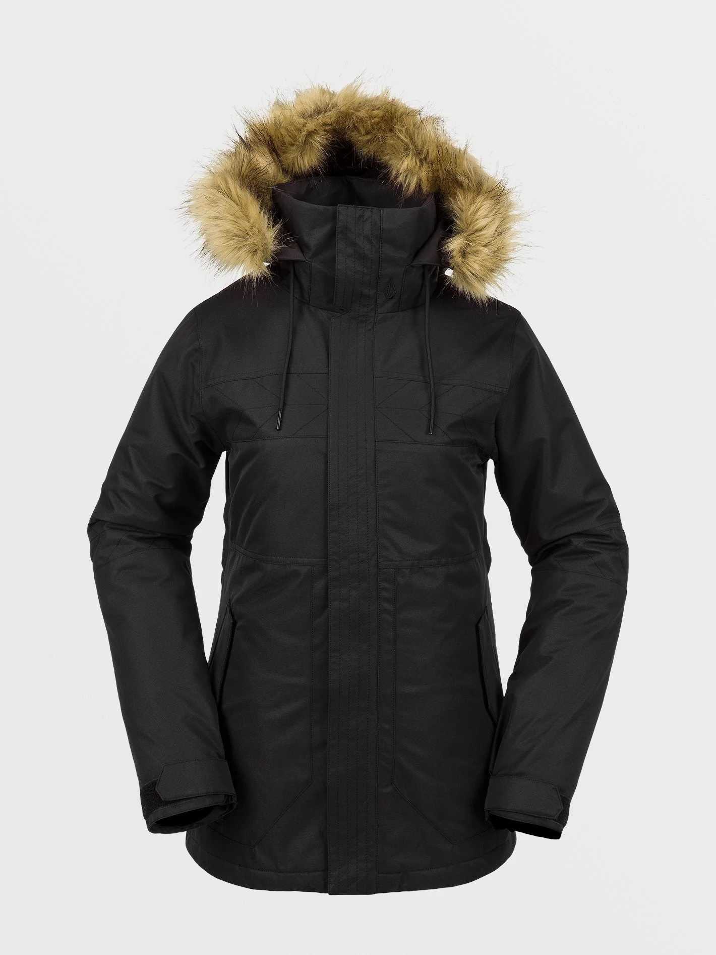 Fawn Insulated Jacket - BLACK