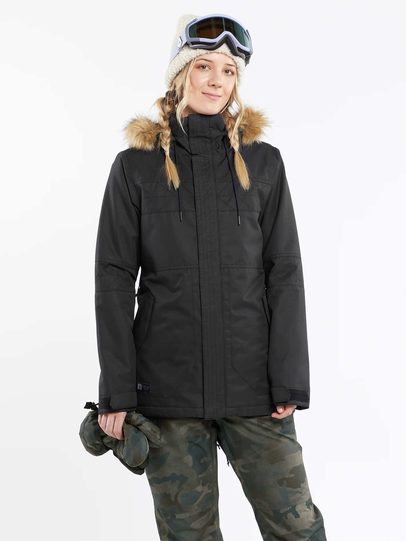 Fawn Insulated Jacket - BLACK - Image 8