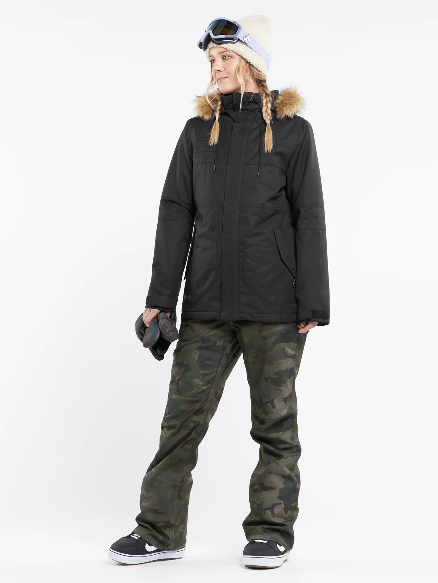 Fawn Insulated Jacket - BLACK - Image 9