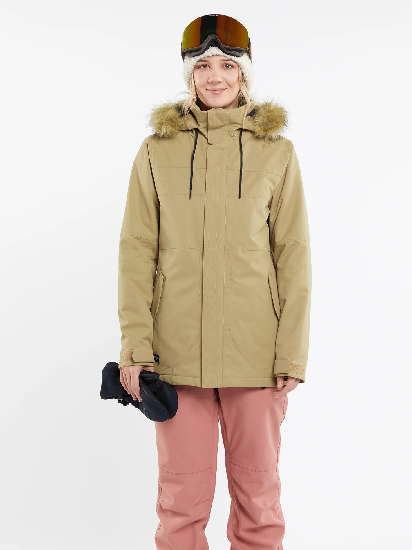 Fawn Insulated Jacket - DARK KHAKI - Image 10