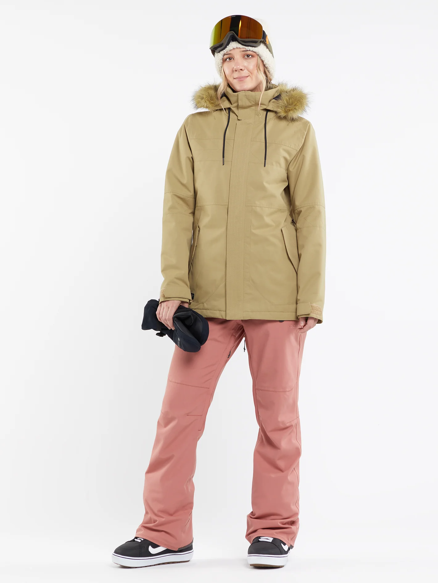 Fawn Insulated Jacket - DARK KHAKI - Image 11