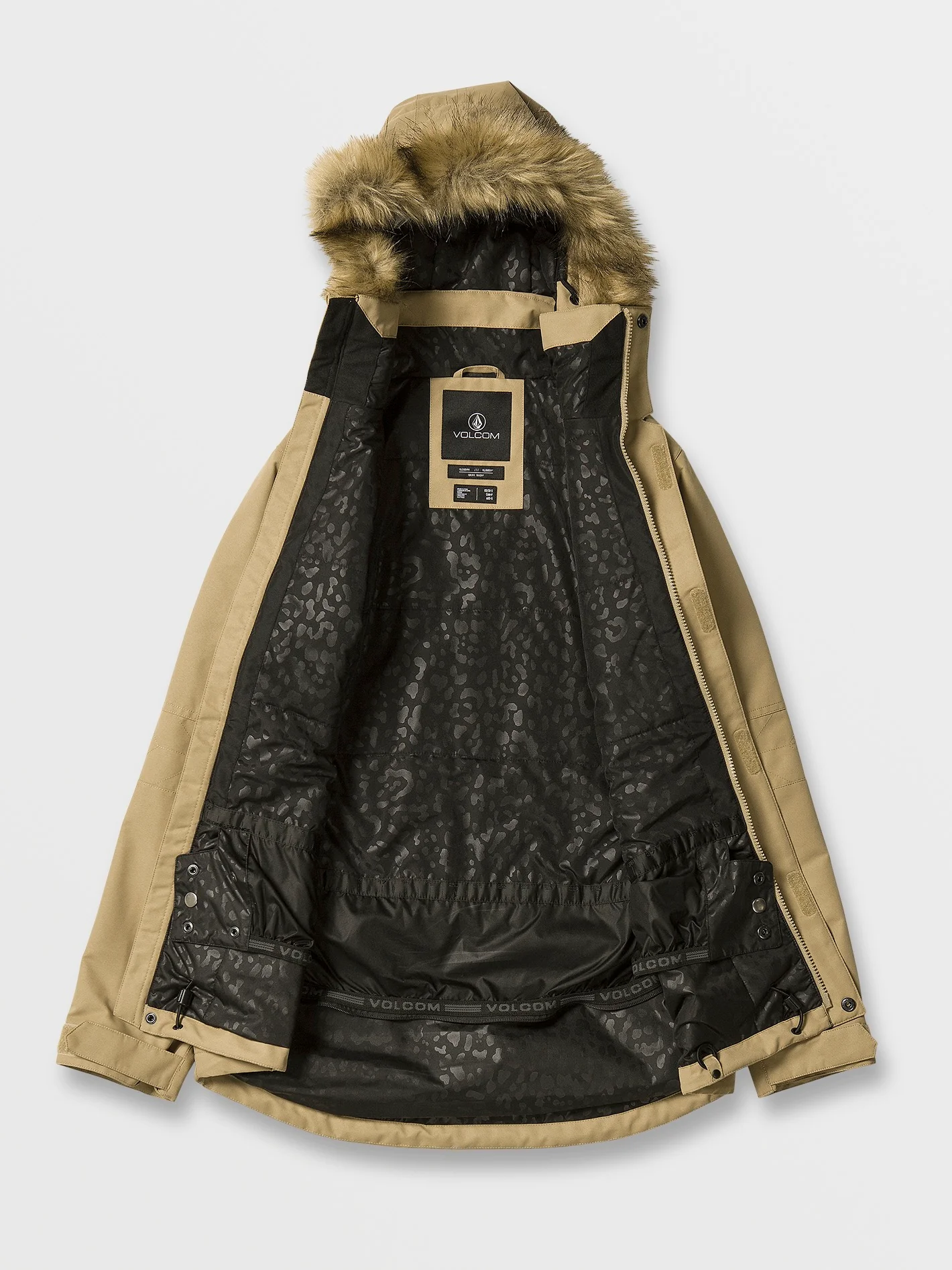Fawn Insulated Jacket - DARK KHAKI - Image 3