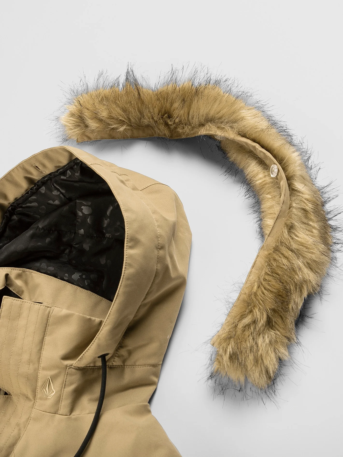 Fawn Insulated Jacket - DARK KHAKI - Image 5