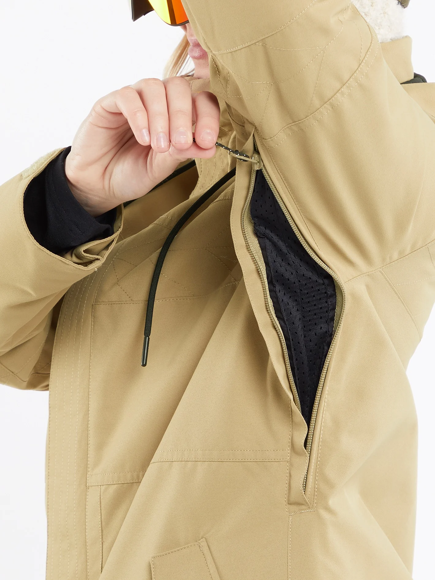 Fawn Insulated Jacket - DARK KHAKI - Image 9