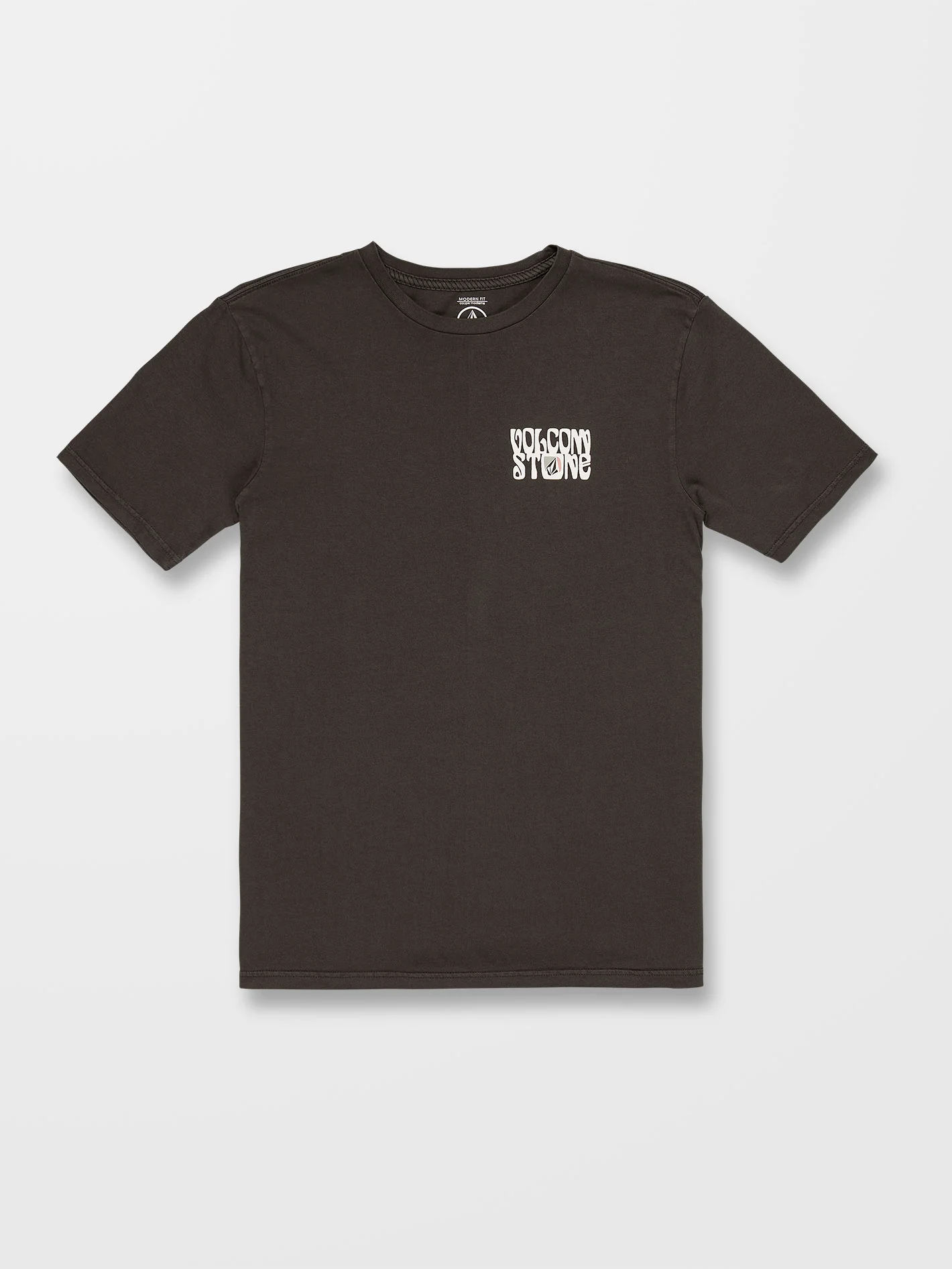 Feline T-shirt - RINSED BLACK - Image 3