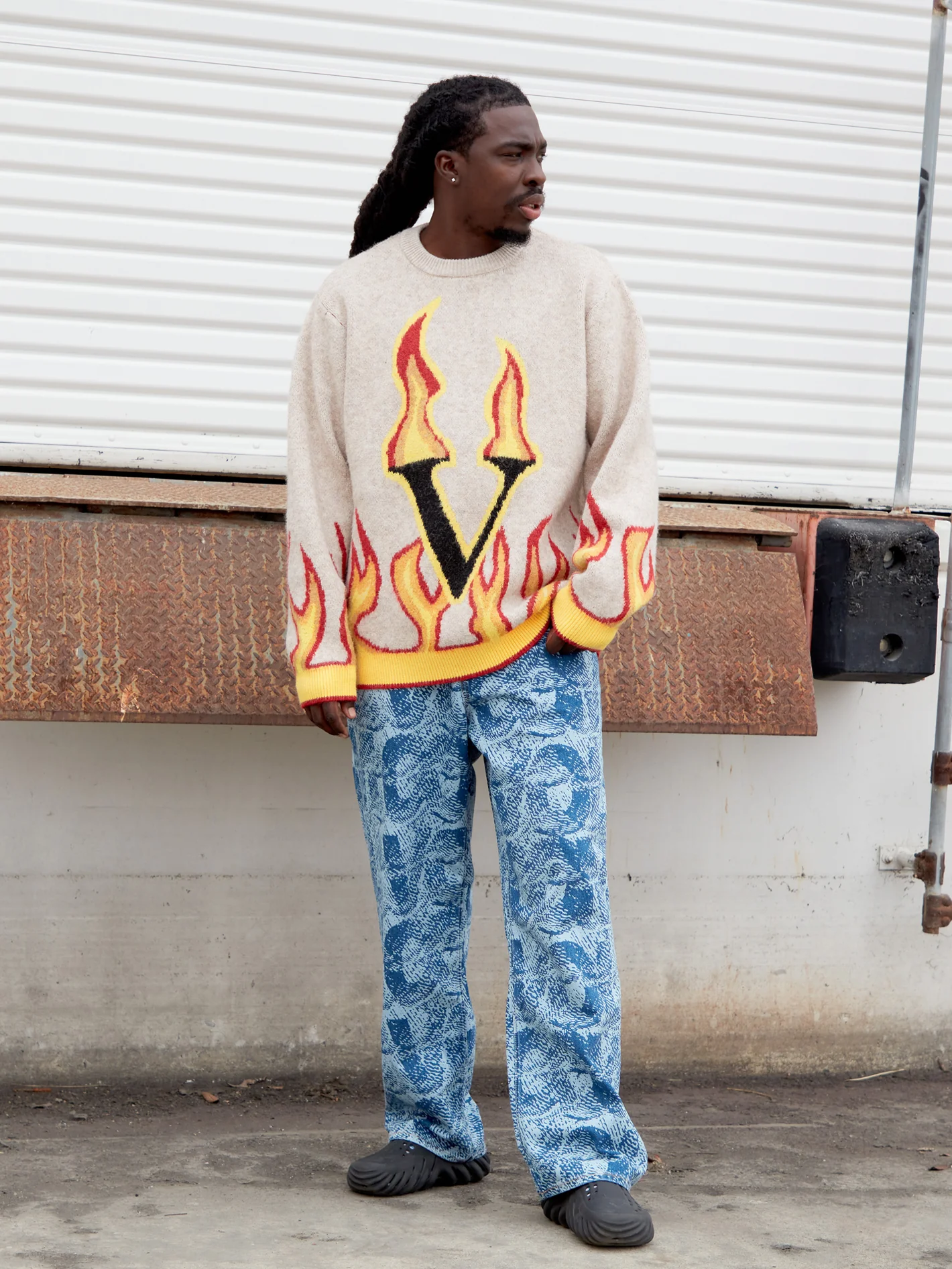 Fergadelic Sweater - Dirty White - Image 5