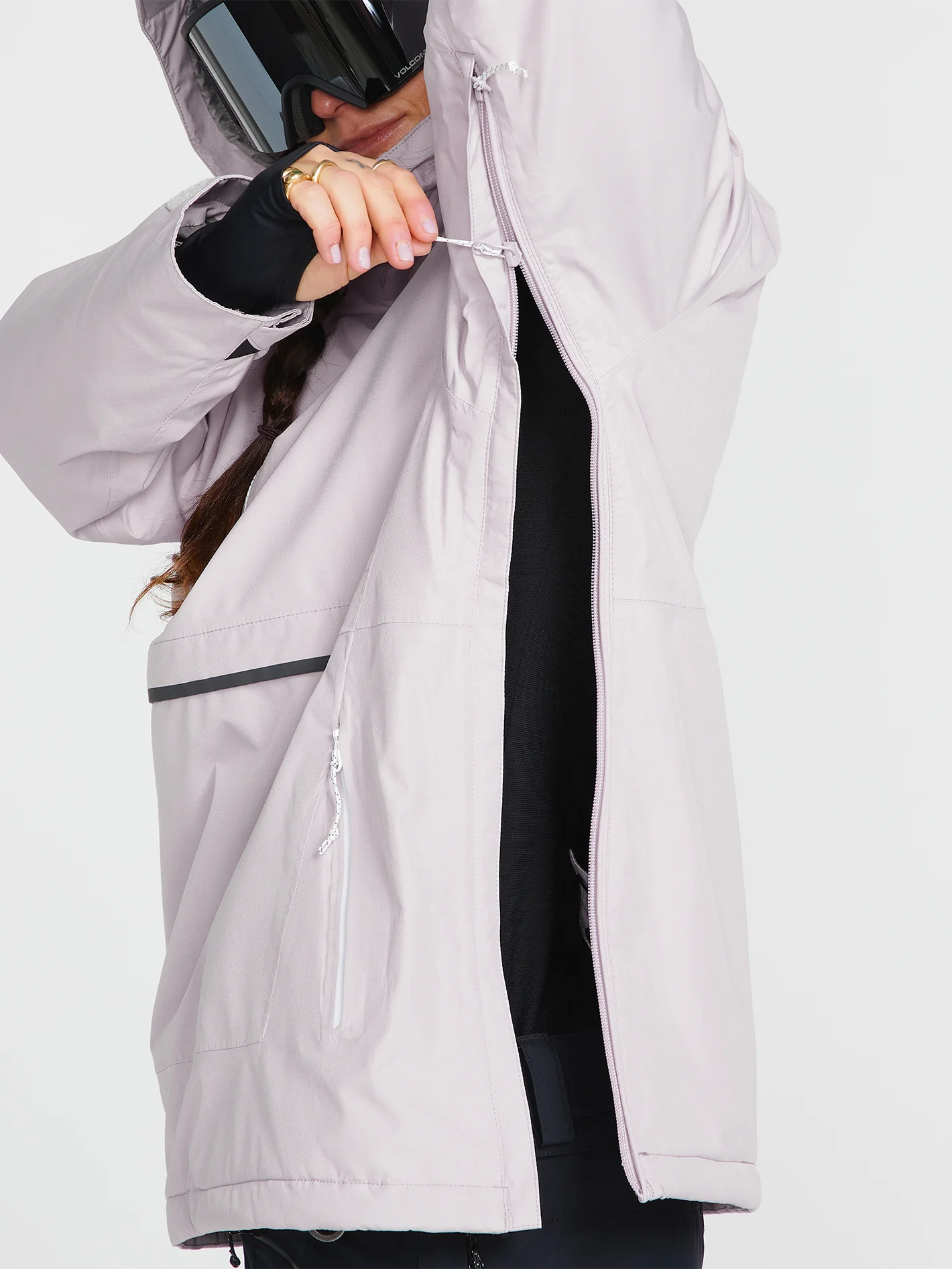 Fern Insulated Gore-Tex Pullover Jacket - Amethyst Smoke - Image 9