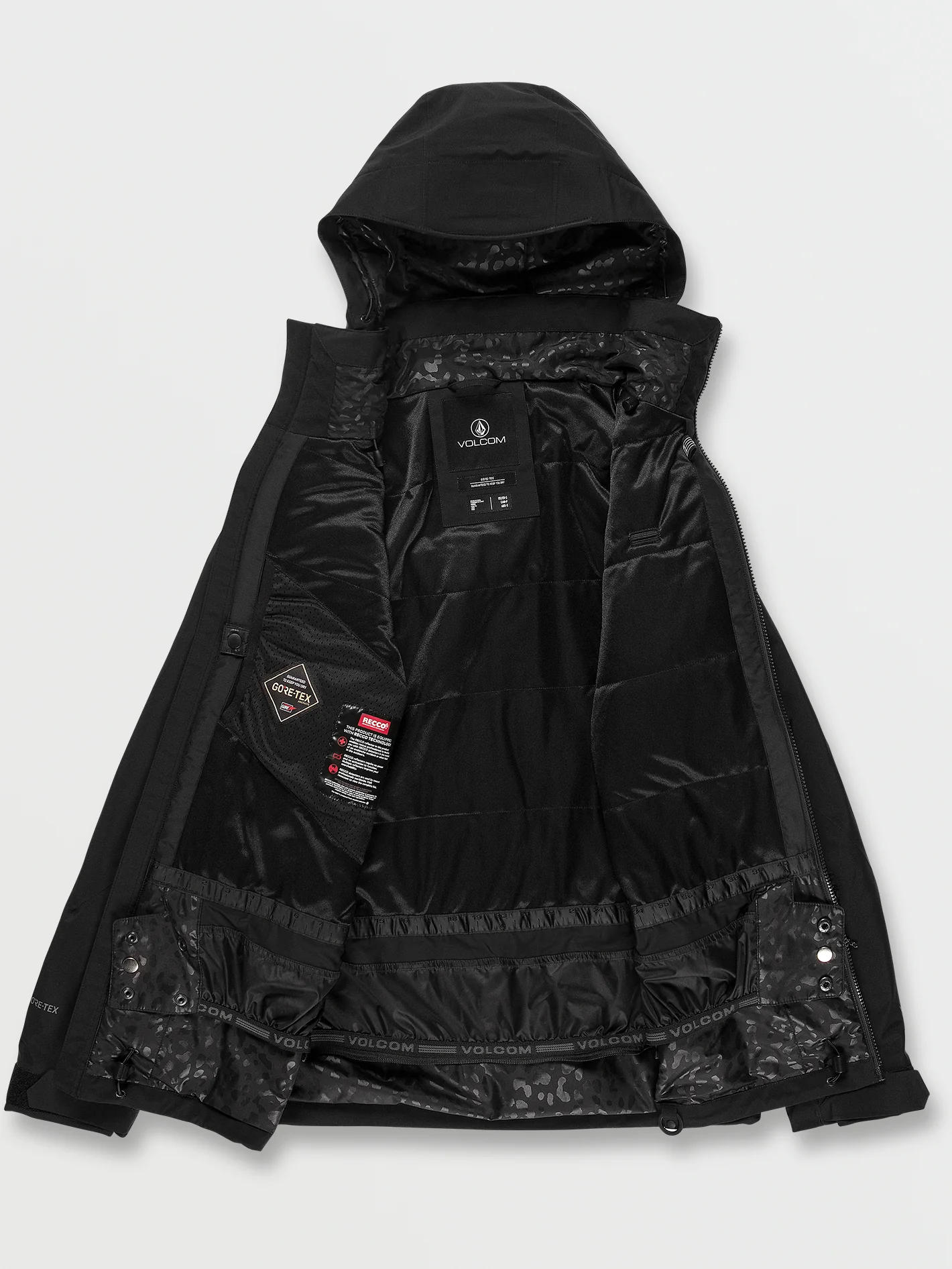 Fern Insulated Gore-Tex Pullover Jacket - Black - Image 6