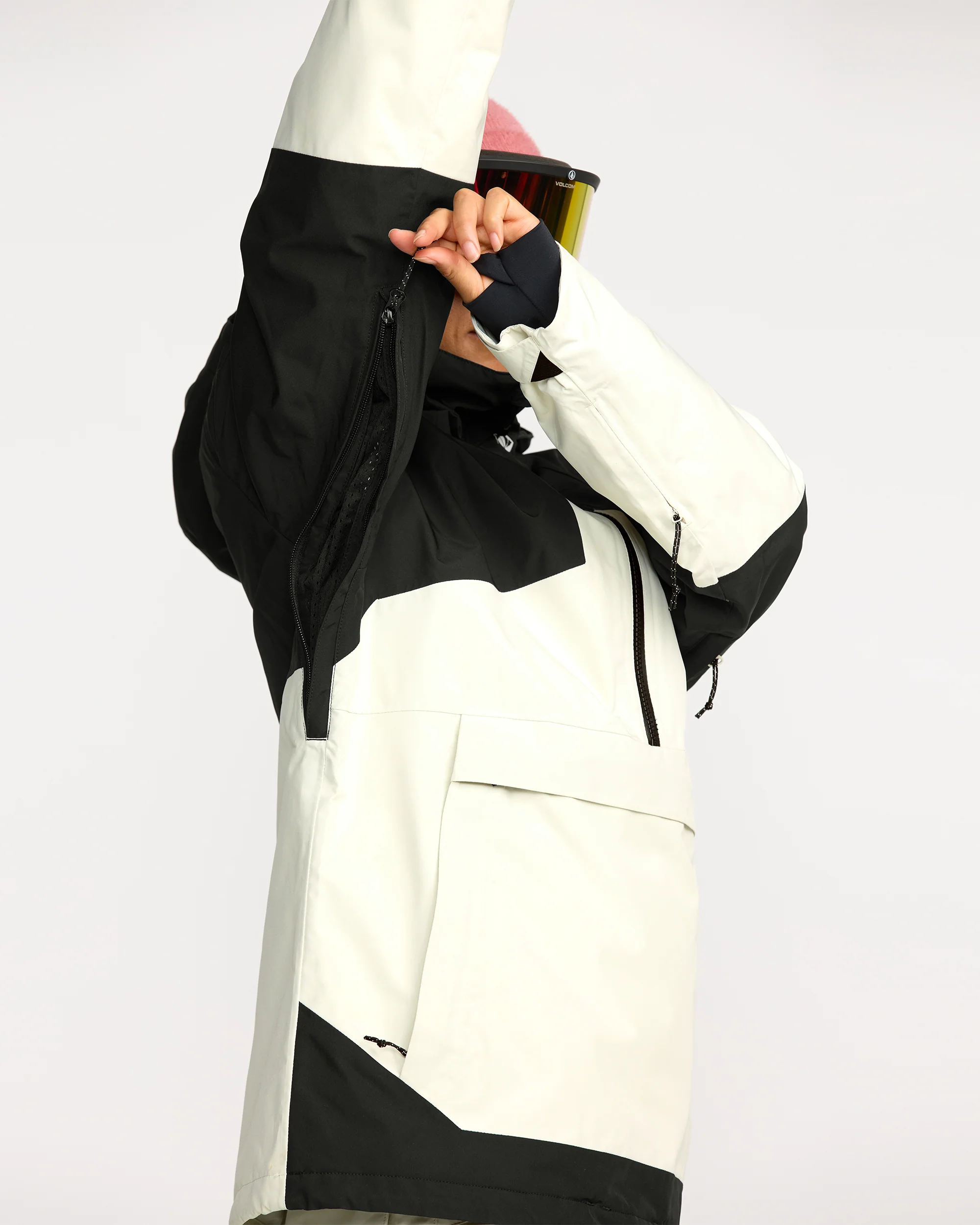 Fern Insulated Gore-Tex Pullover Jacket - Bone - Image 7
