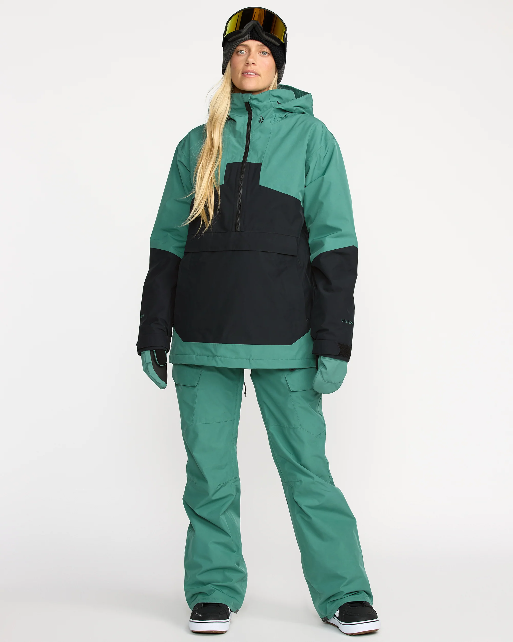 Fern Insulated Gore-Tex Pullover Jacket - Spruce Green - Image 3