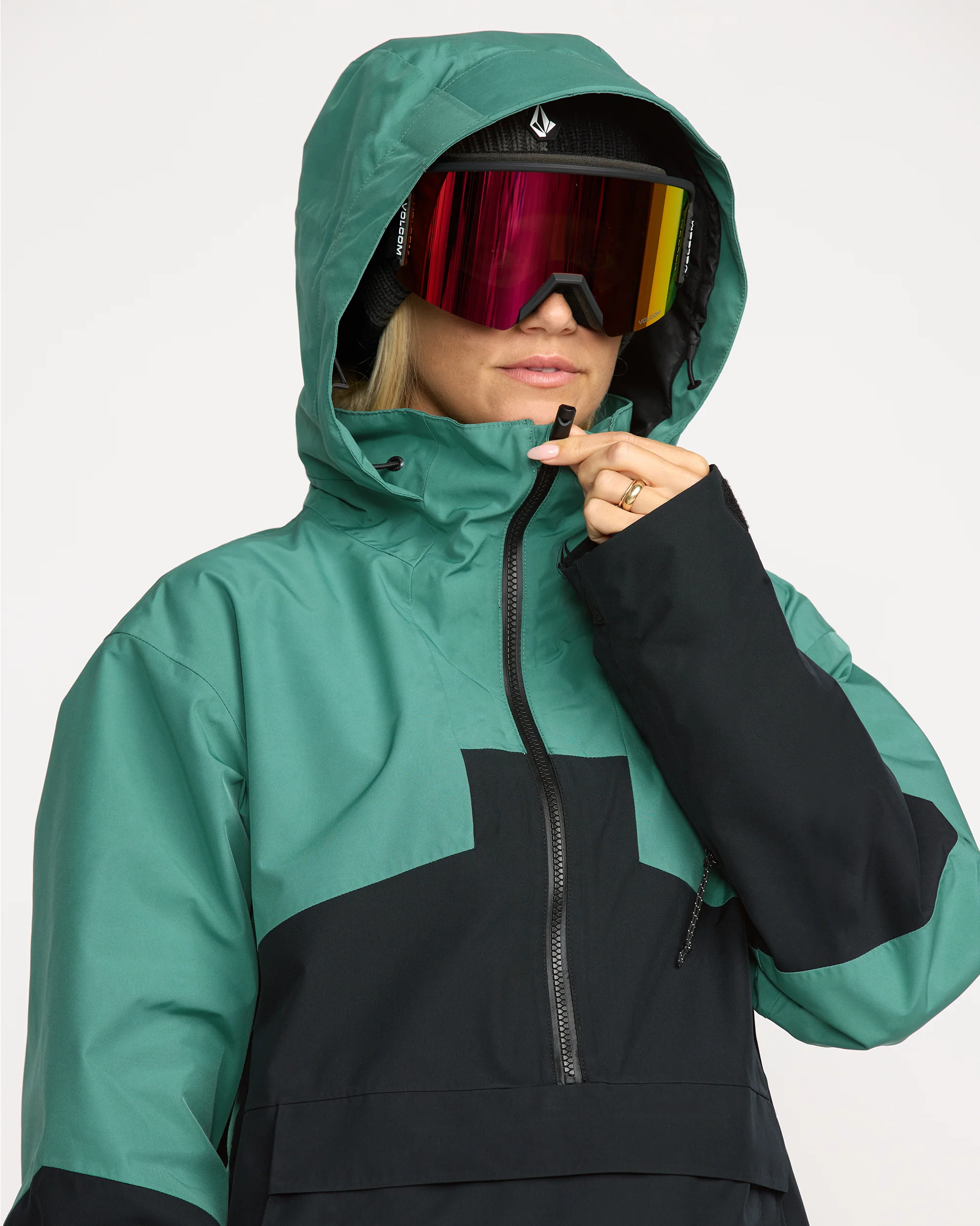 Fern Insulated Gore-Tex Pullover Jacket - Spruce Green - Image 5