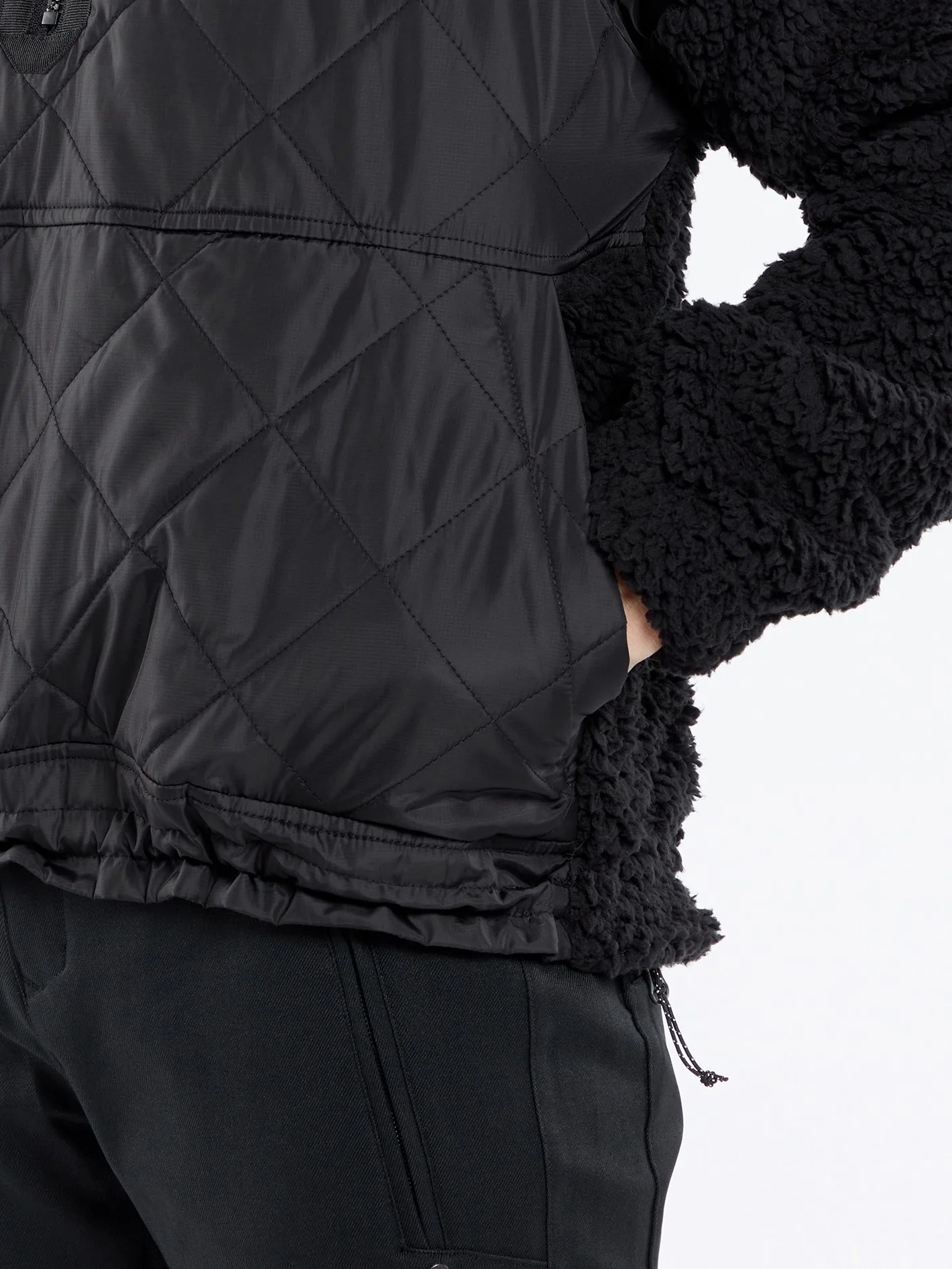 Ferron Pullover Jacket - BLACK - Image 4