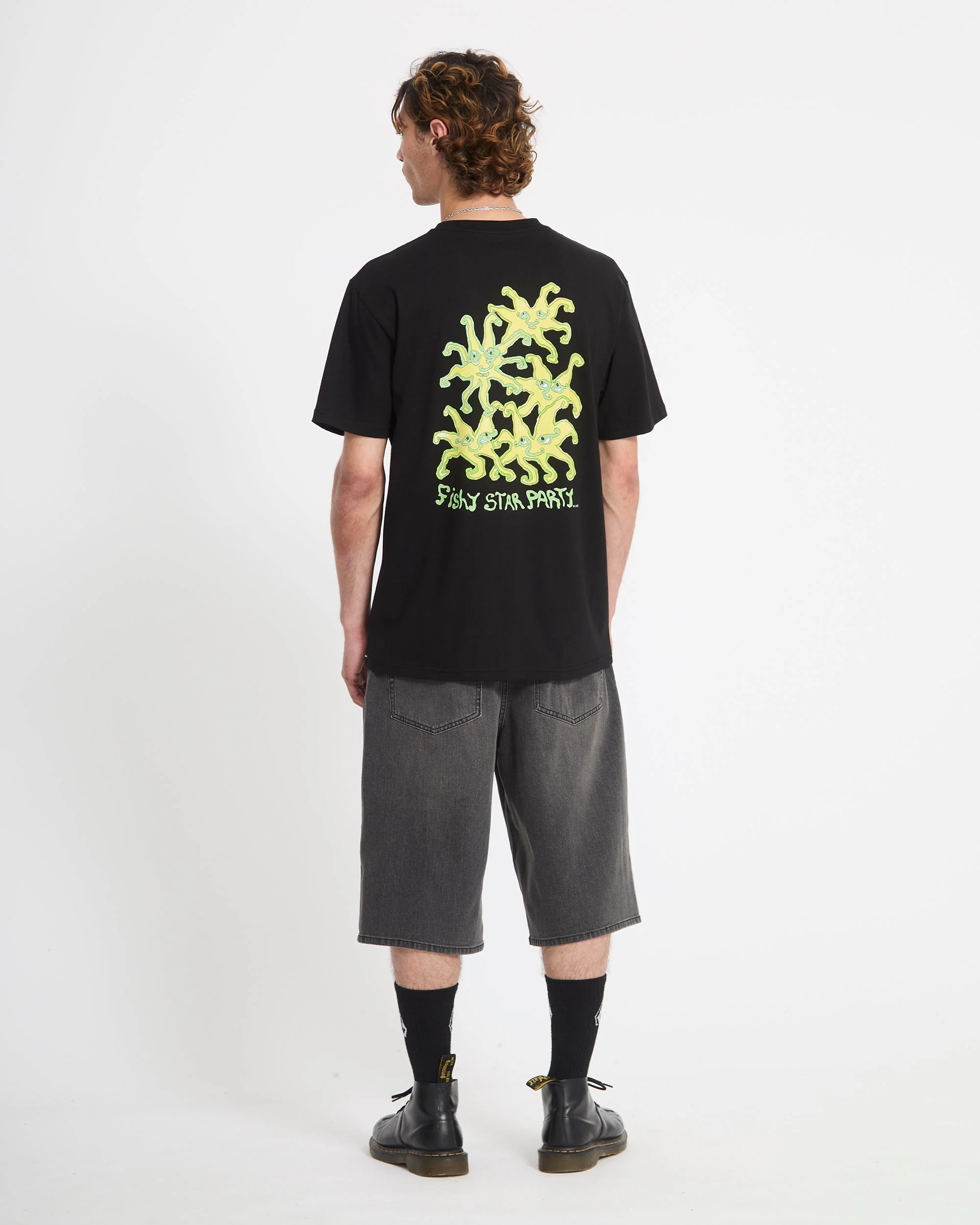 Fishystar T-Shirt - Black - Image 7
