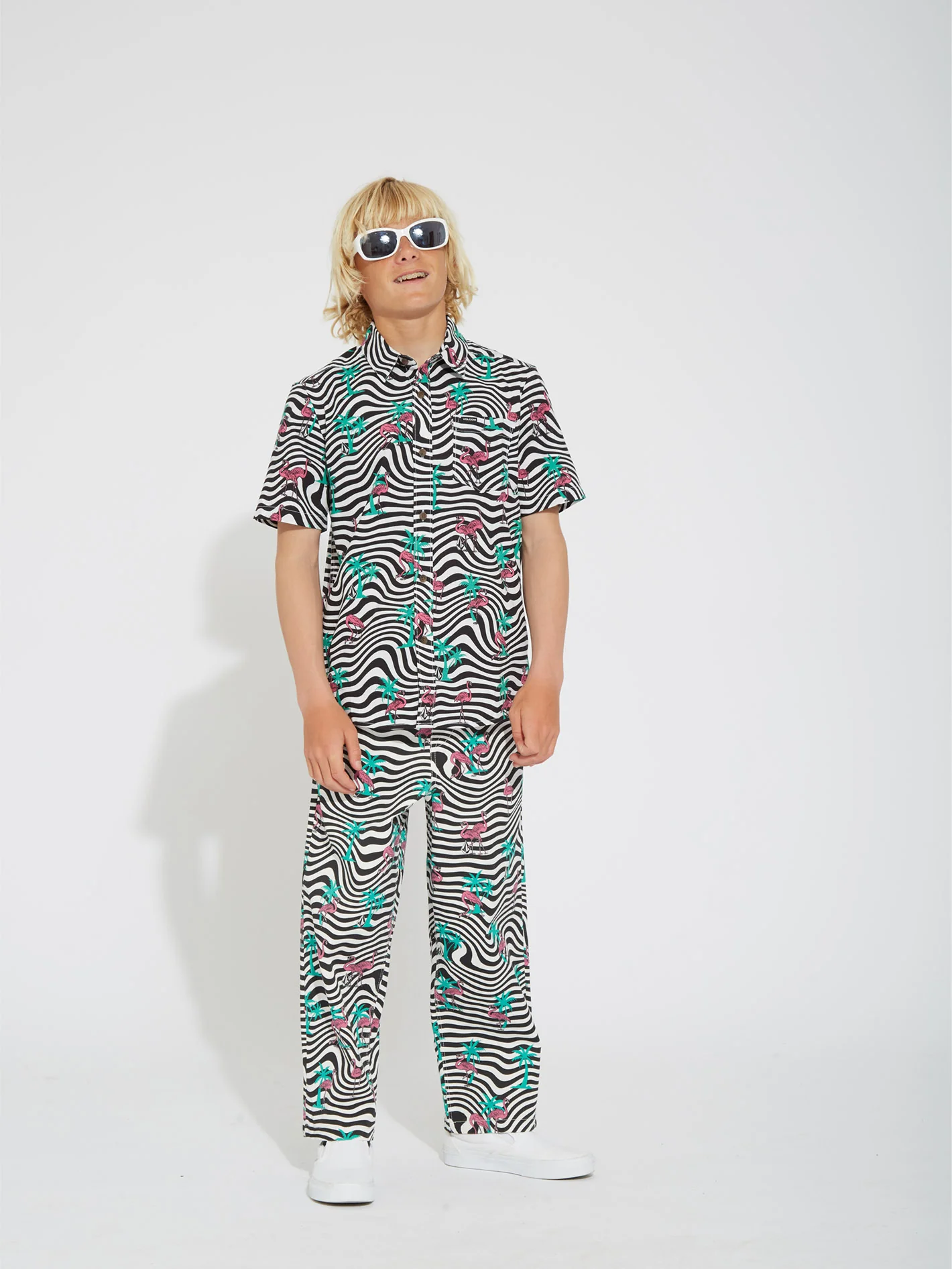 Flamingbros Shirt - WHITE - (KIDS) - Image 5