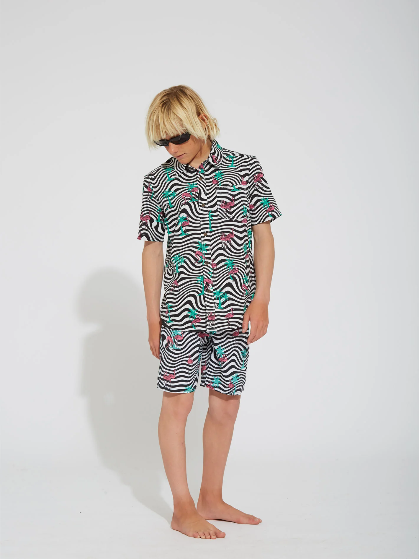 Flamingbros Shirt - WHITE - (KIDS) - Image 7