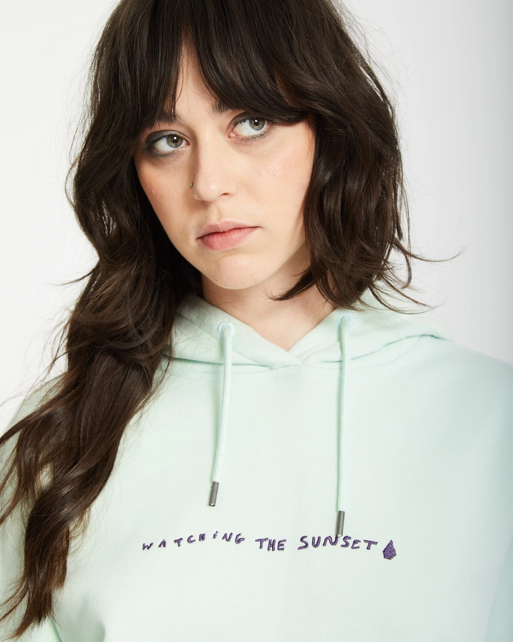 Flowish Hoodie - CLOUD BLUE - Image 3