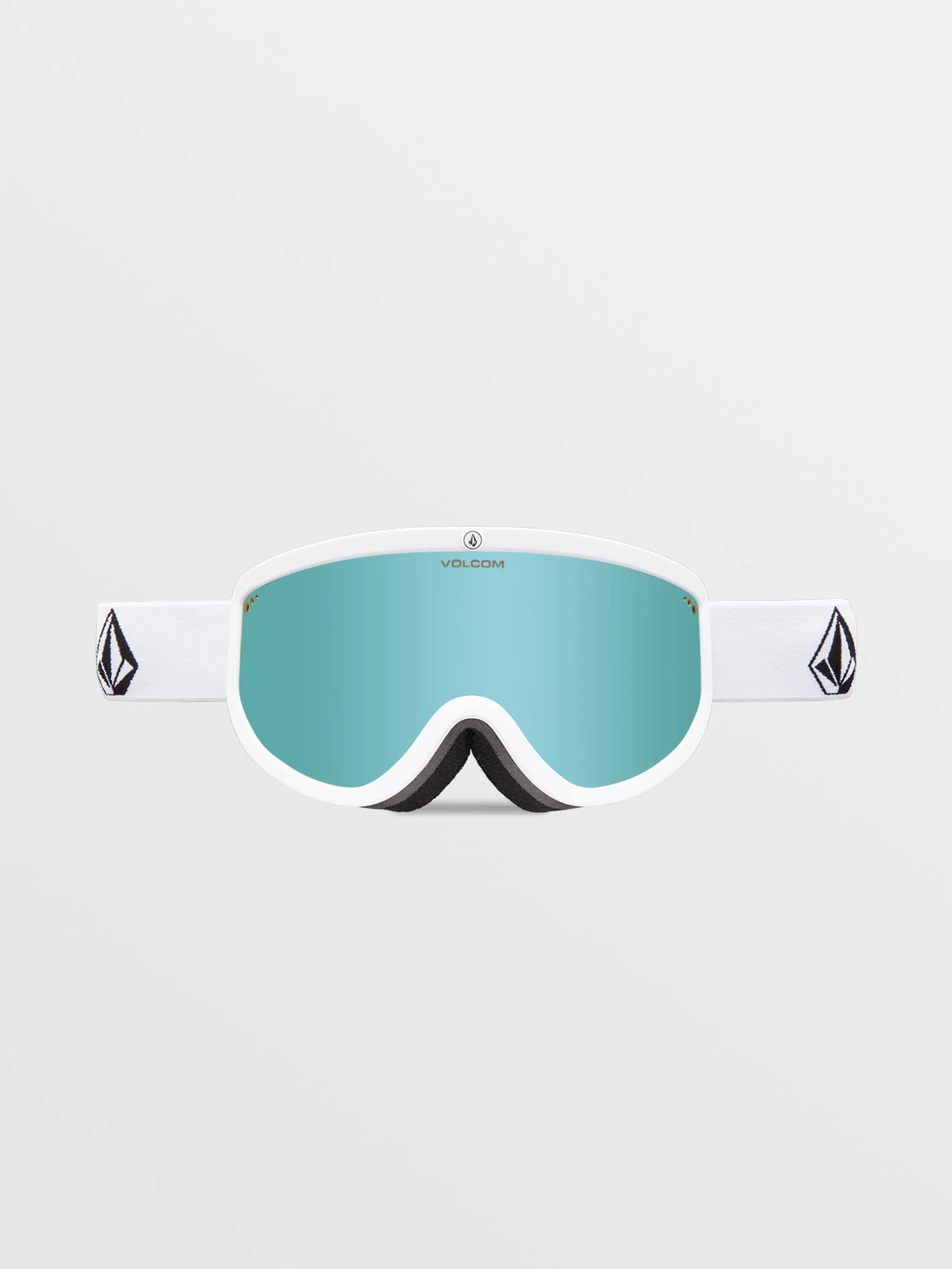 Footprints Matte White Stone Goggle - Ice Chrome - Image 5