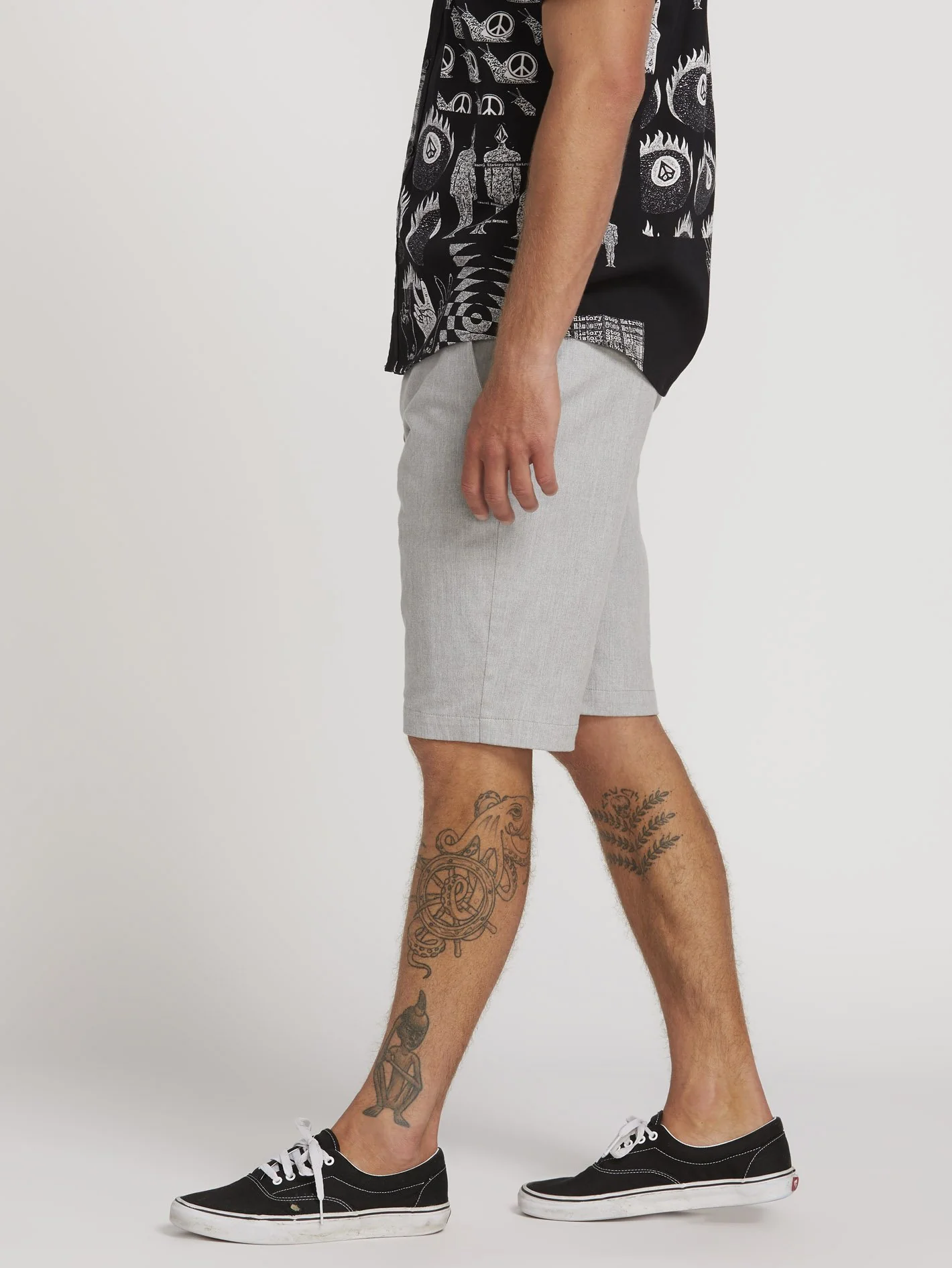 Frickin Modern Stretch Short - Grey - Image 3