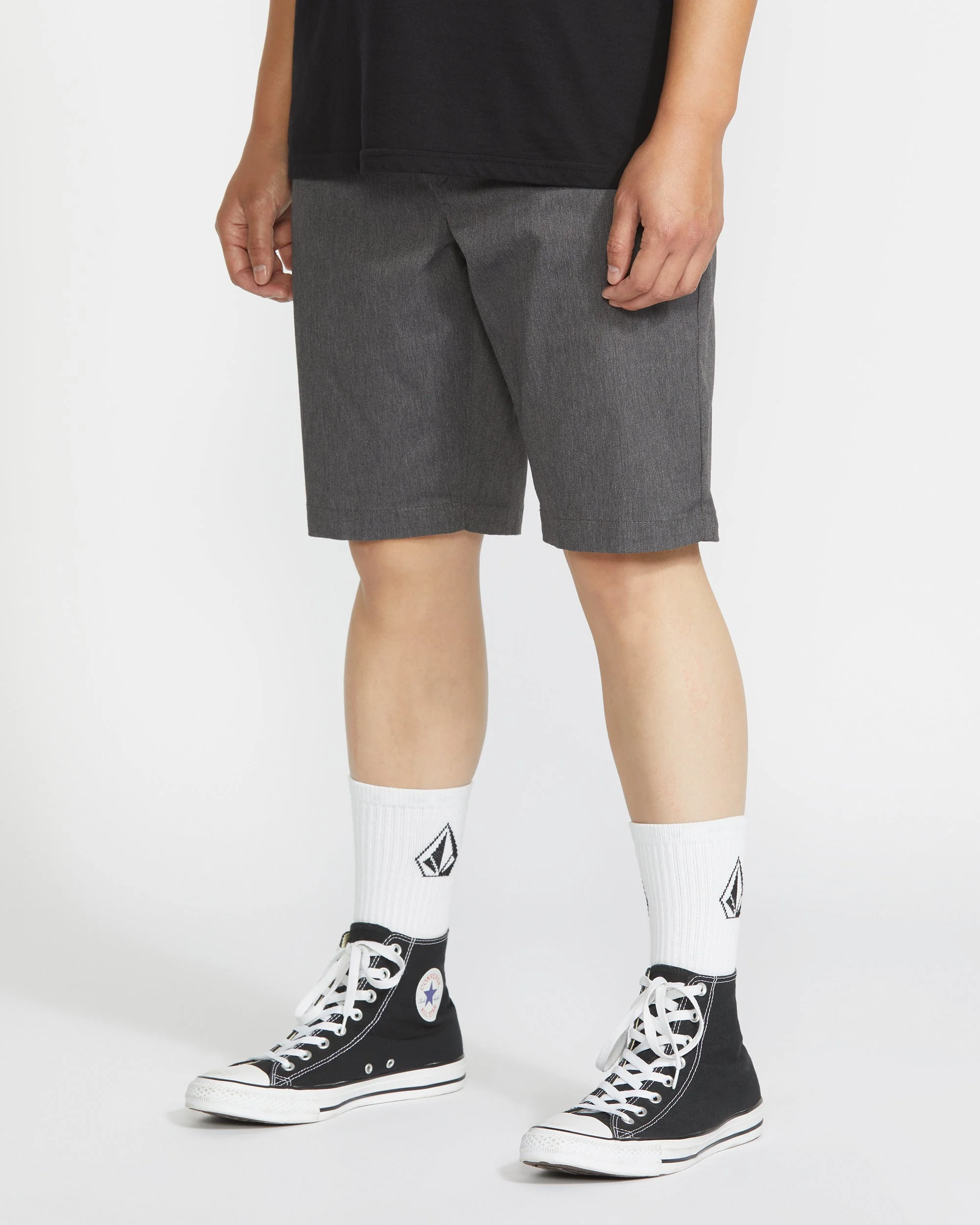 Frickin Modern Stretch 21" Short - Charcoal Heather - Image 5