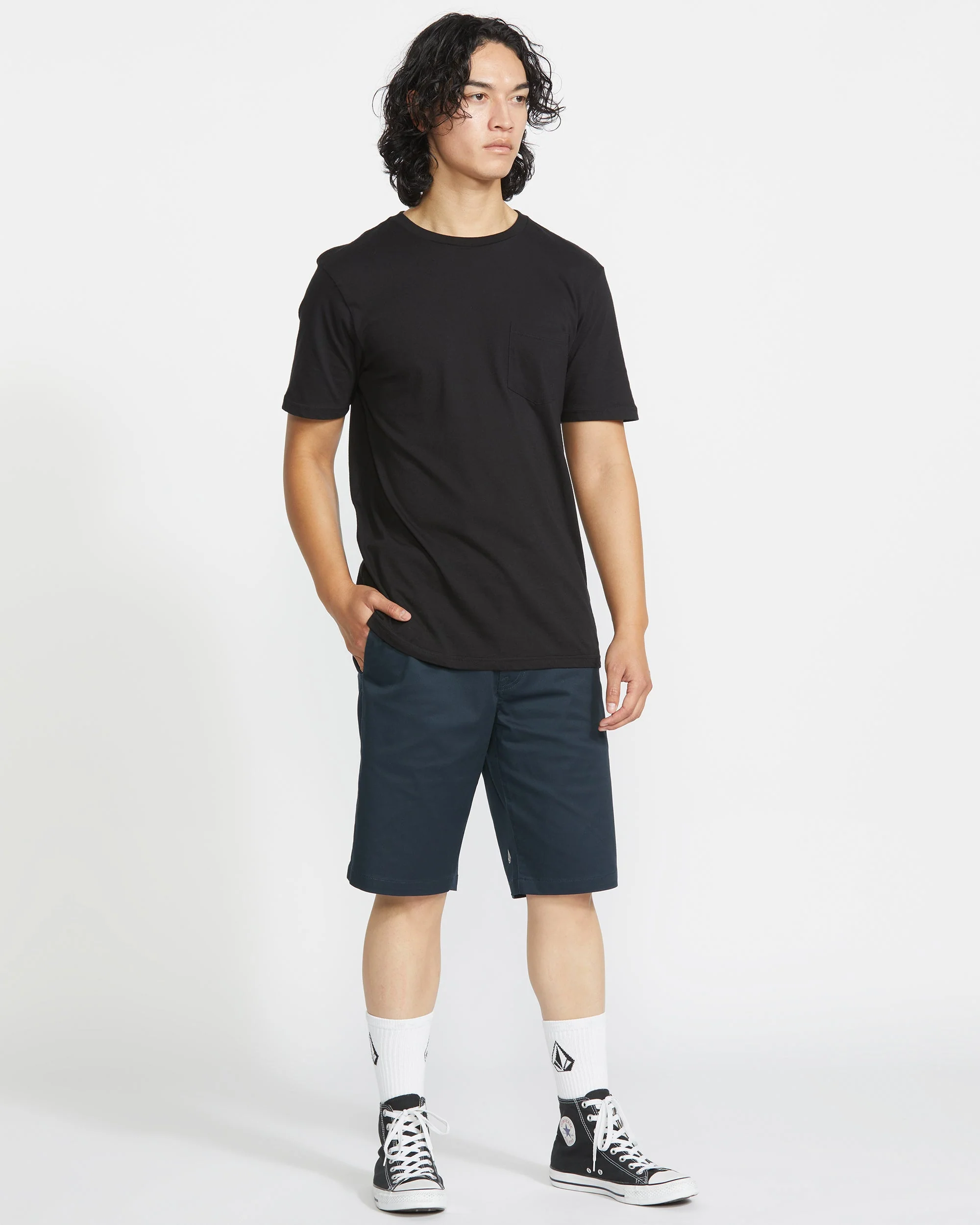 Frickin Modern Stretch 21" Short - Dark Navy - Image 3