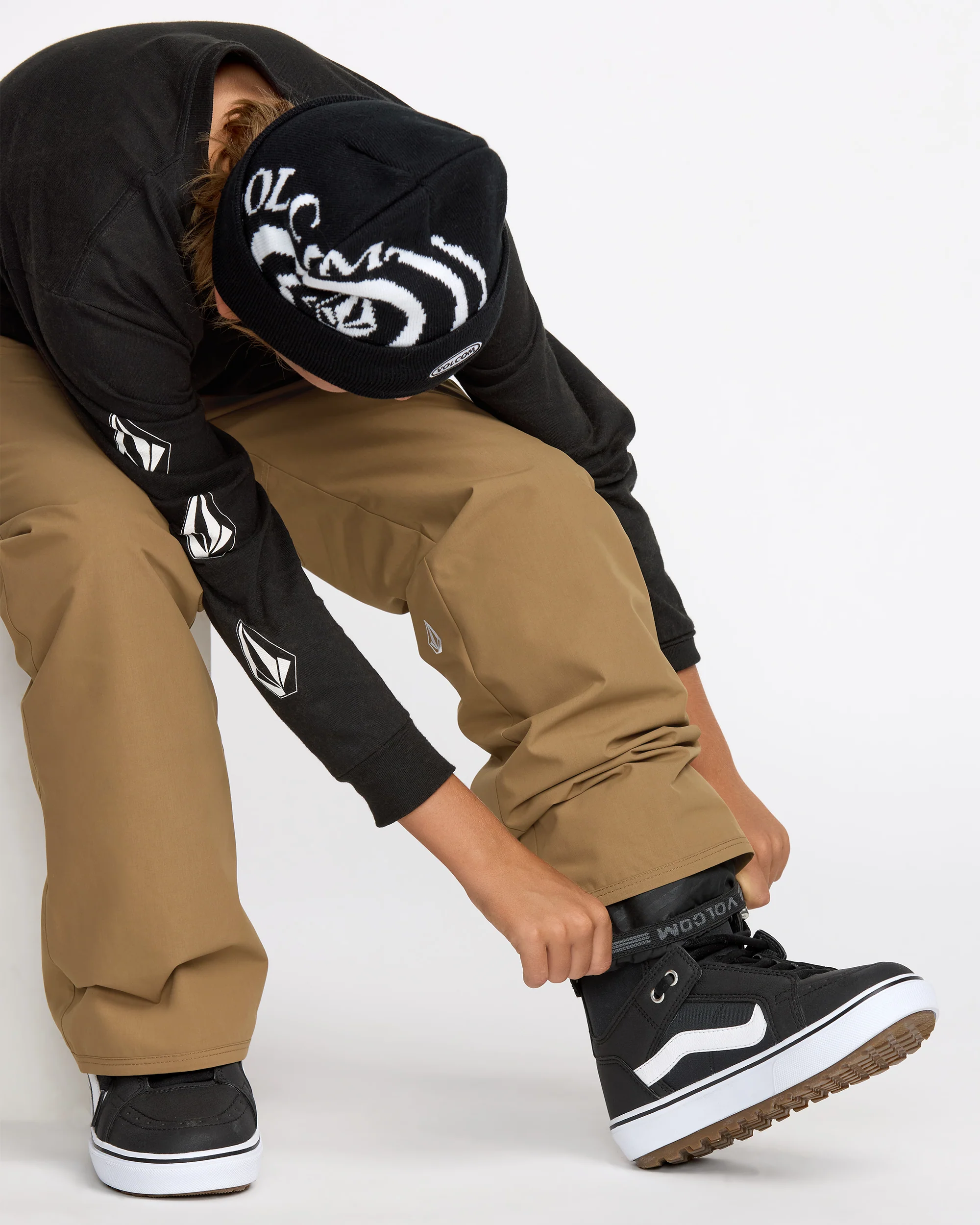 Freakin Chino Youth Insulated Trousers - Bronze - Image 7