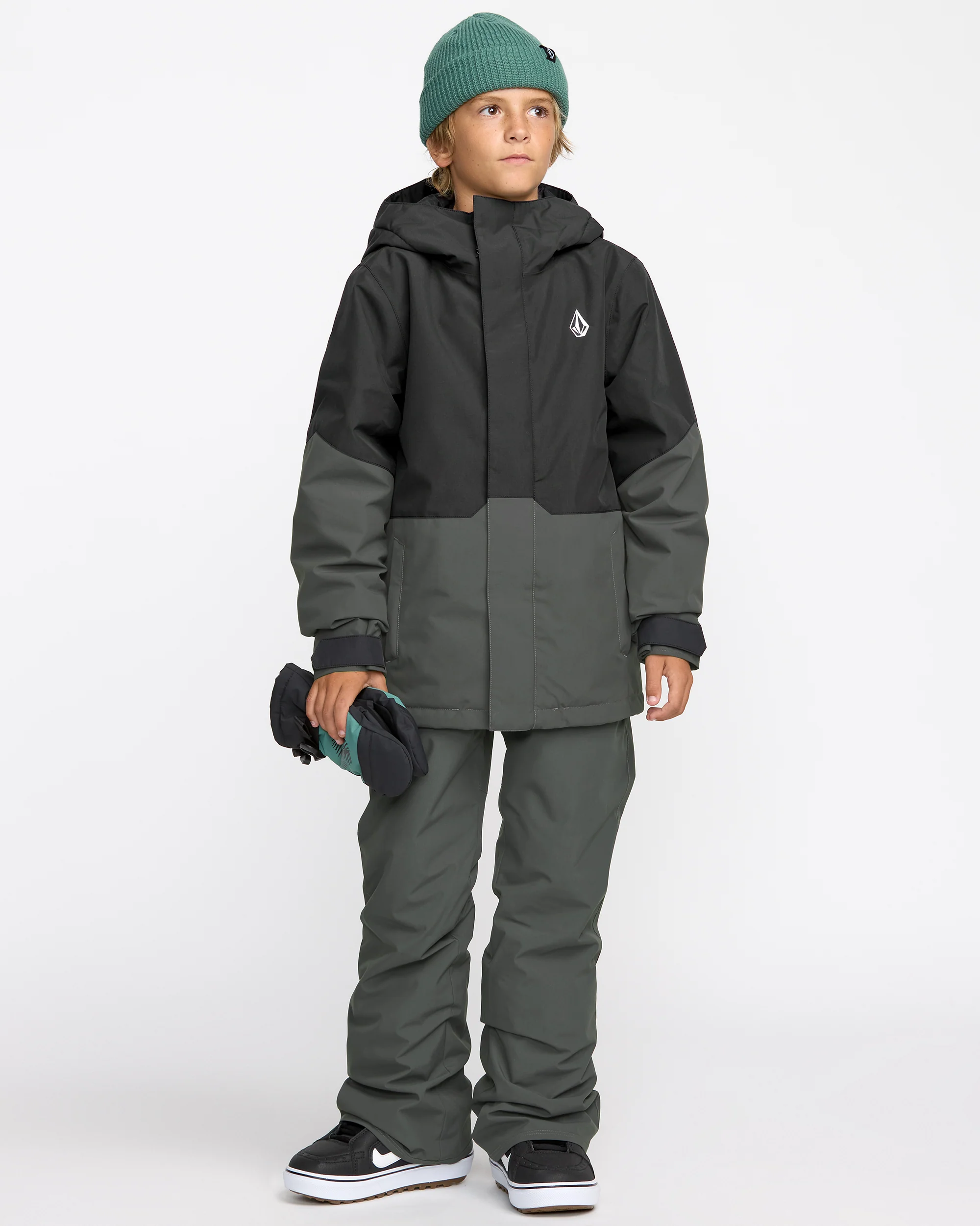Freakin Chino Youth Insulated Trousers - Dark Grey - Image 5