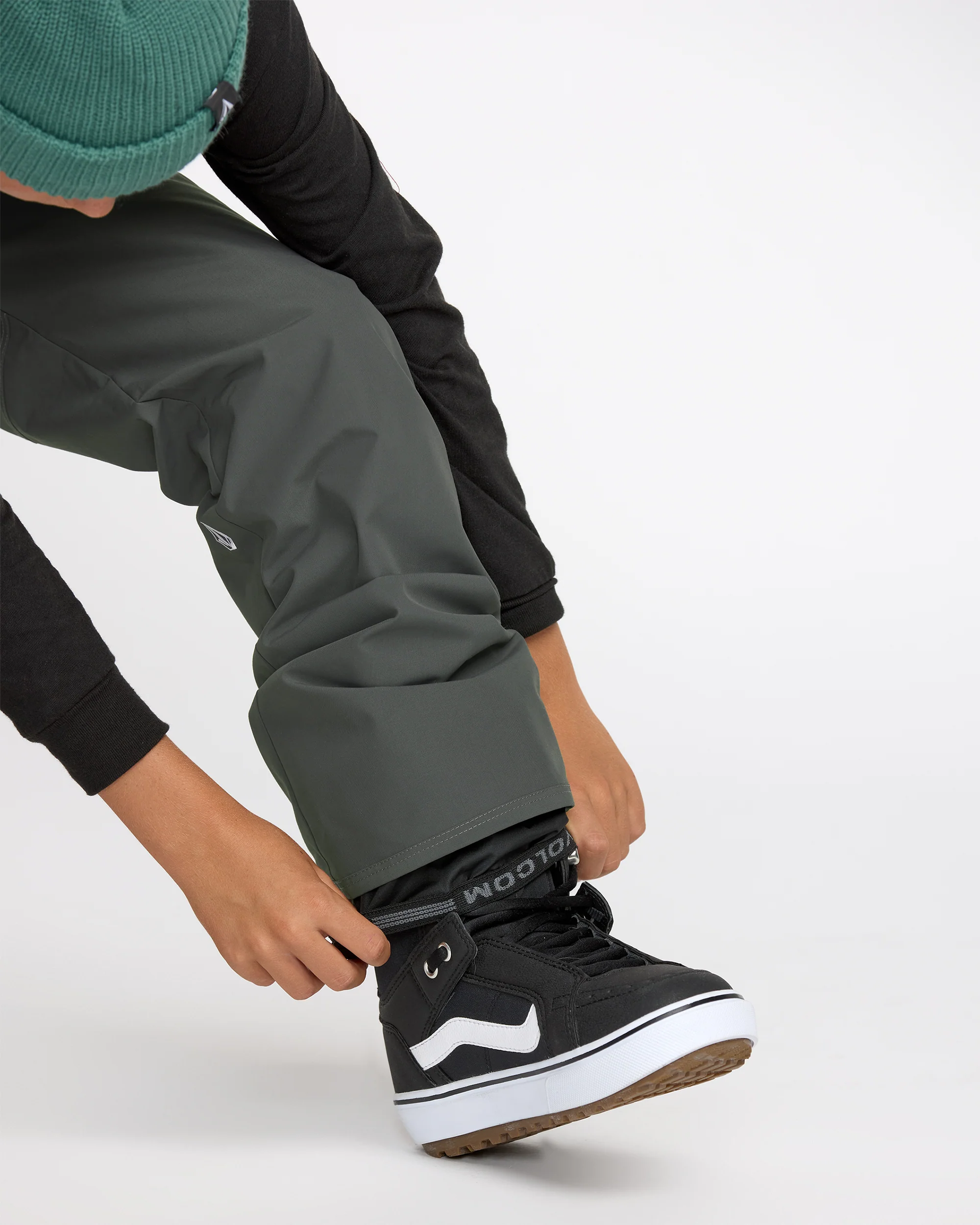 Freakin Chino Youth Insulated Trousers - Dark Grey - Image 7