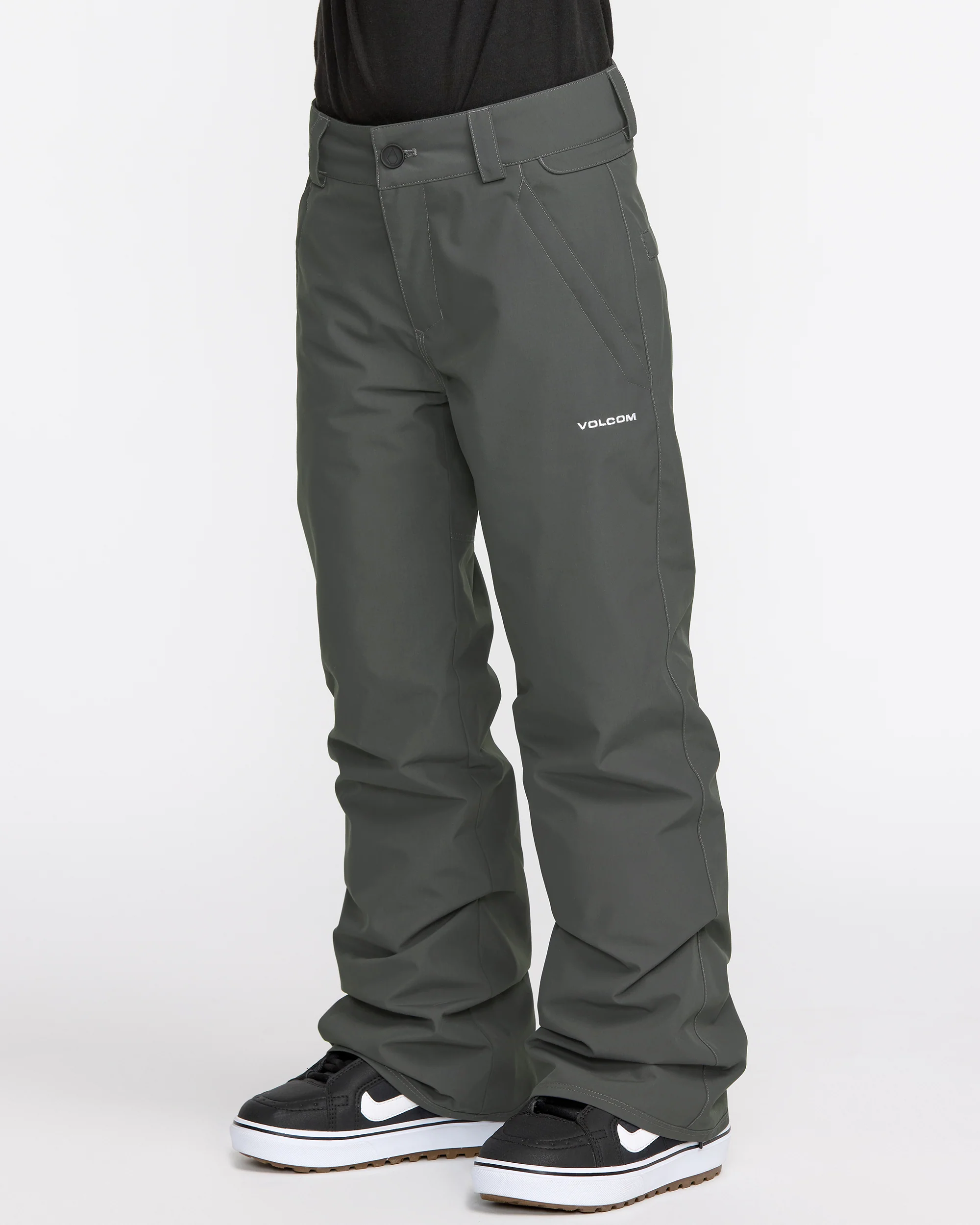 Freakin Chino Youth Insulated Trousers - Dark Grey - Image 8