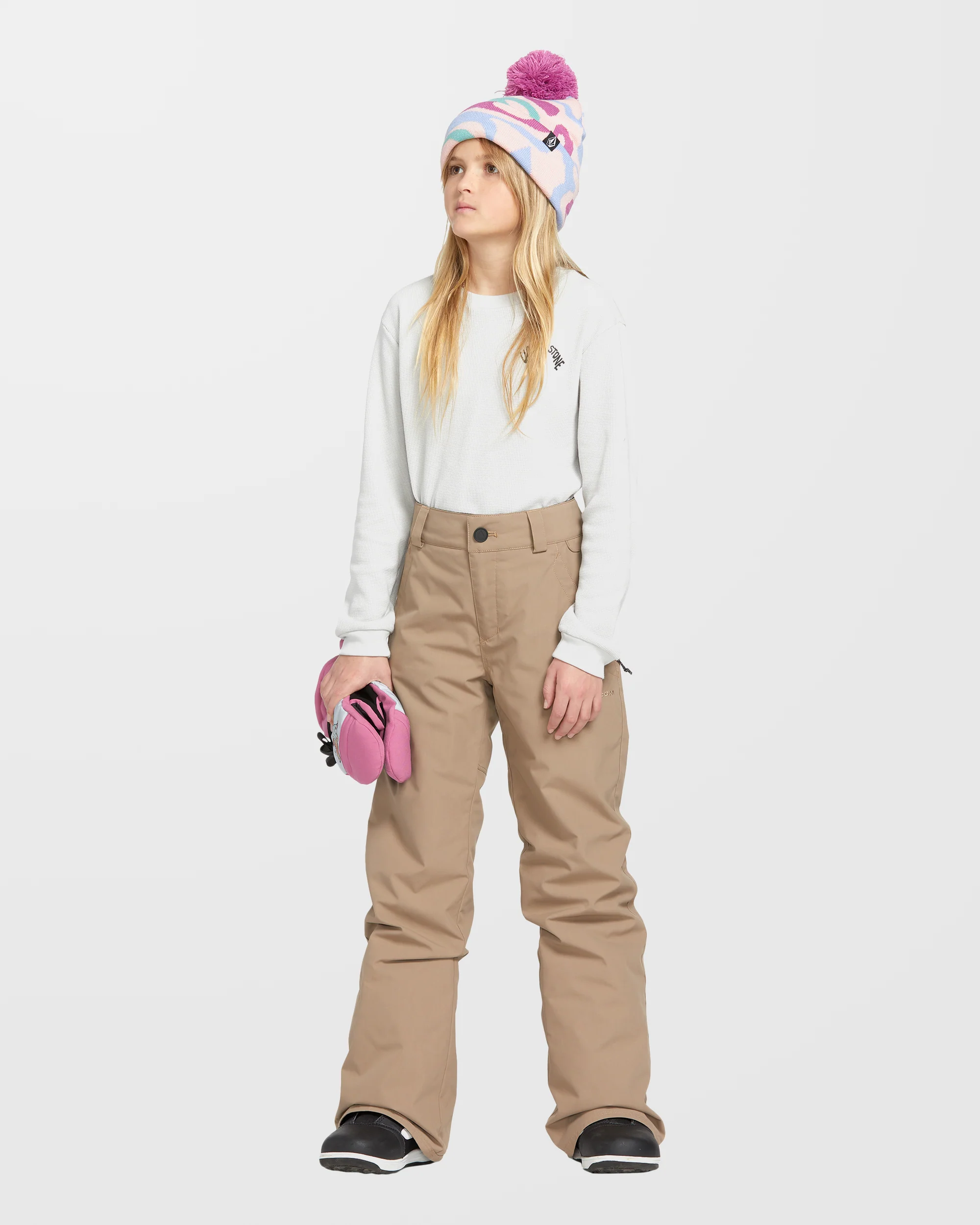 Freakin Chino Youth Insulated Trousers - Chestnut Brown - (KIDS) - Image 10