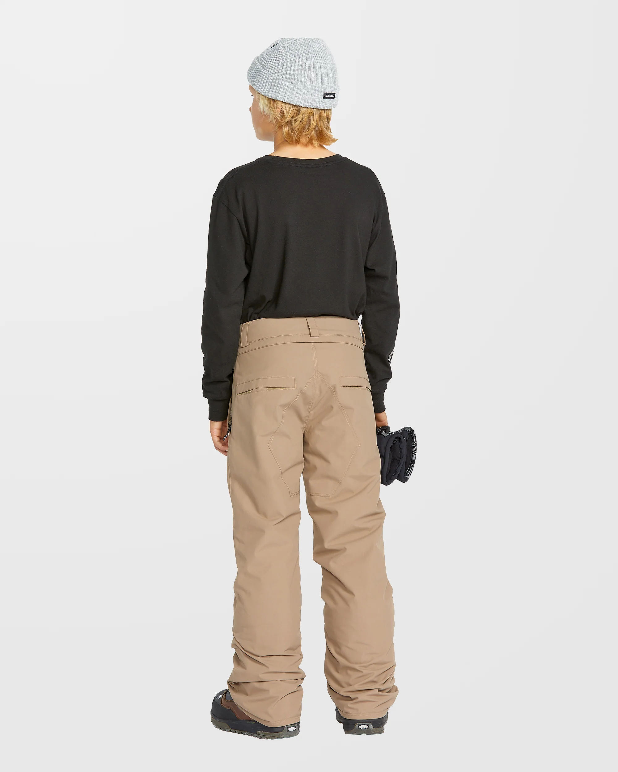 Freakin Chino Youth Insulated Trousers - Chestnut Brown - (KIDS) - Image 8