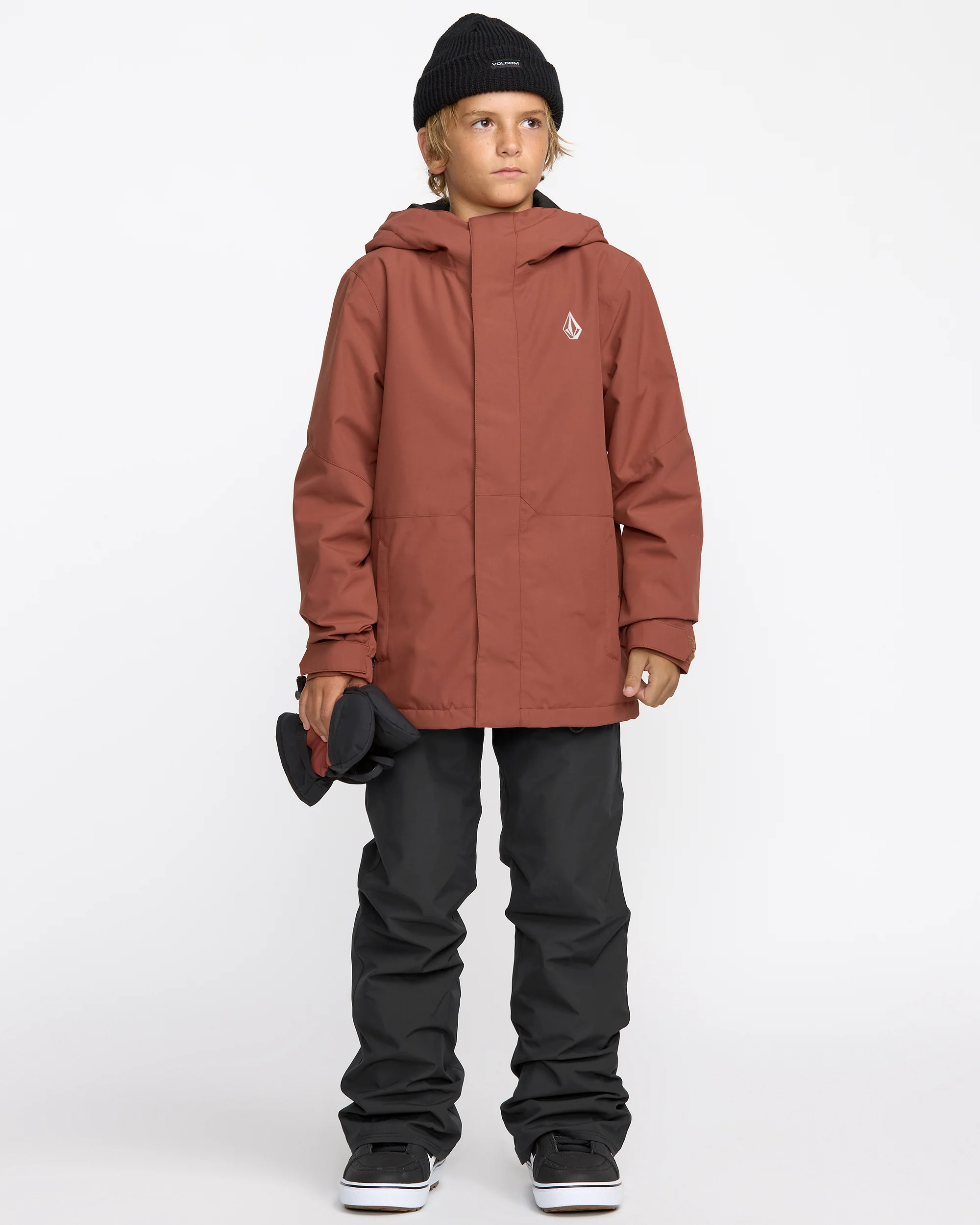 Freakin Chino Youth Insulated Trousers - Black - Image 3
