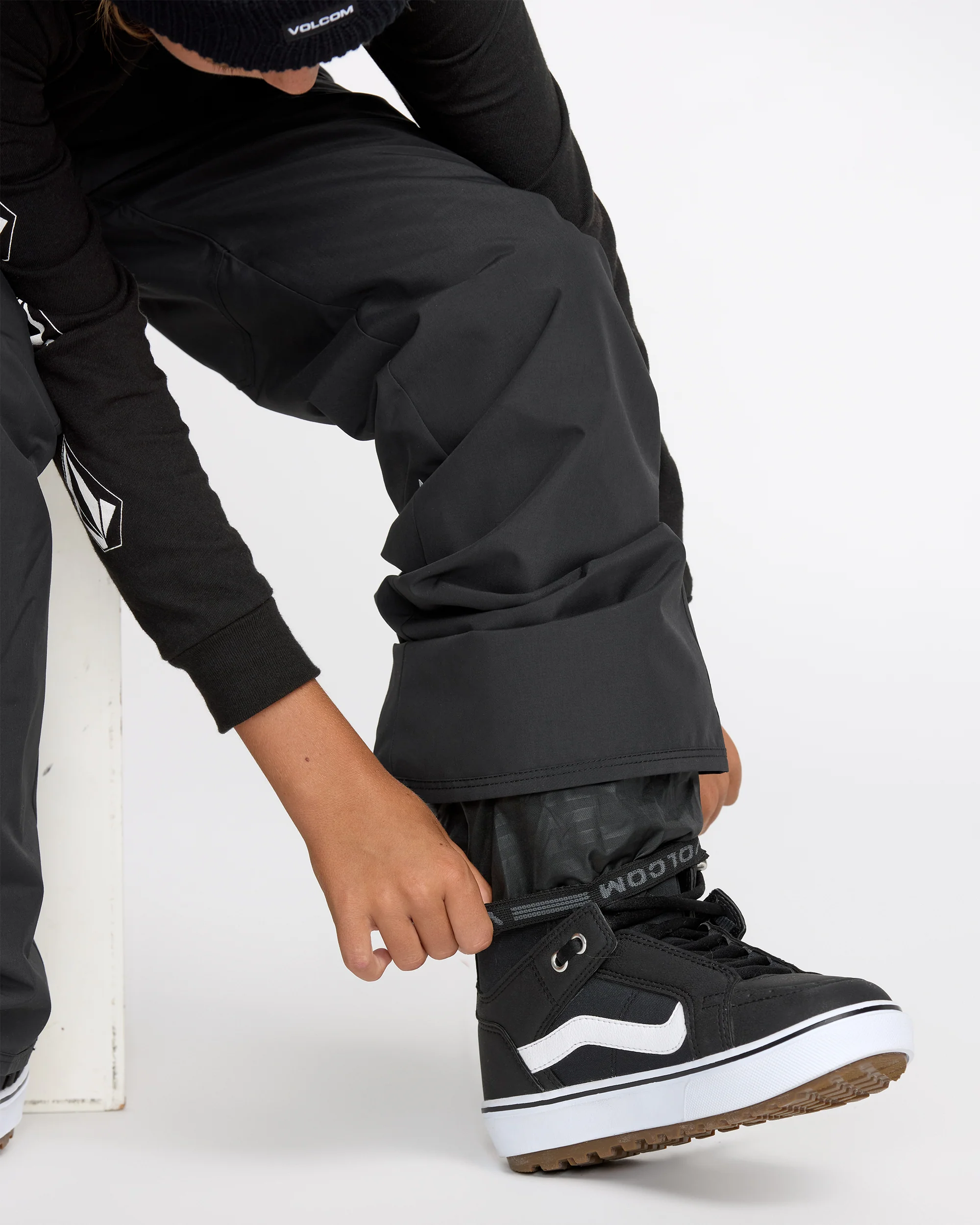 Freakin Chino Youth Insulated Trousers - Black - Image 7